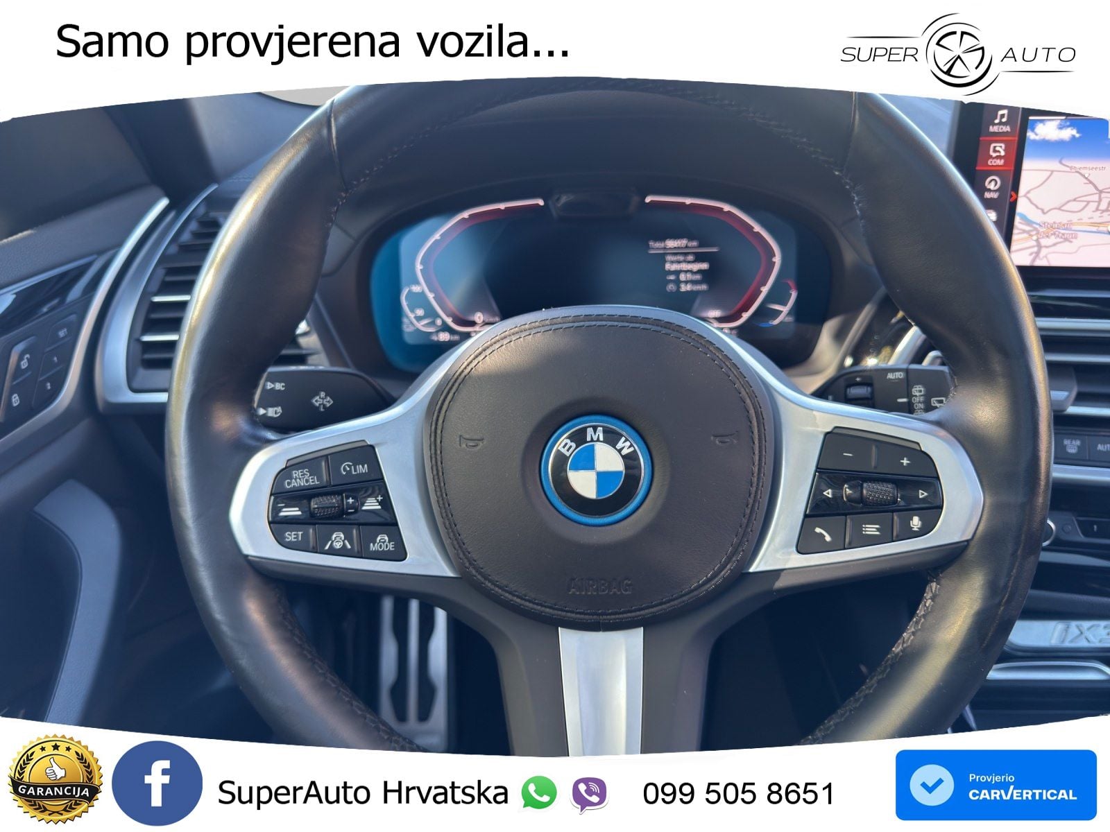 BMW iX3 80 kWh (286 KS) LED+GR SJED+ACC