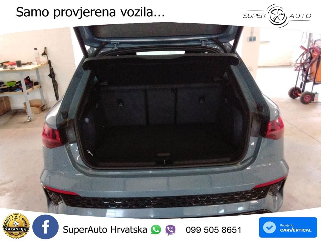 Audi RS3 Sedan 2.5 TFSI (400 KS) quattro S tronic ACC+GR SJED+360+PANO
