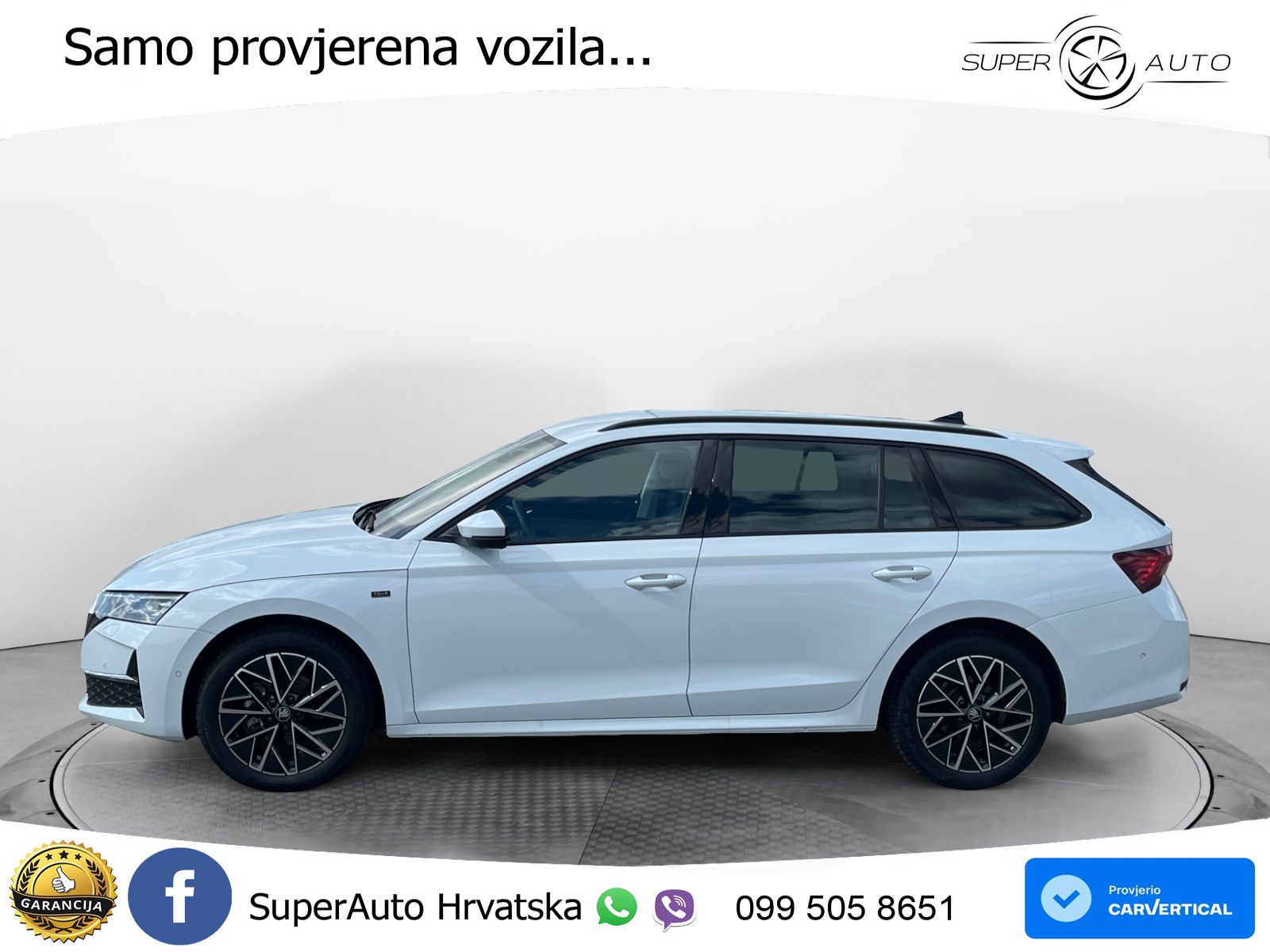 Škoda Octavia Combi 2.0 TDI (150 KS) DSG LED+GR SJED+ACC