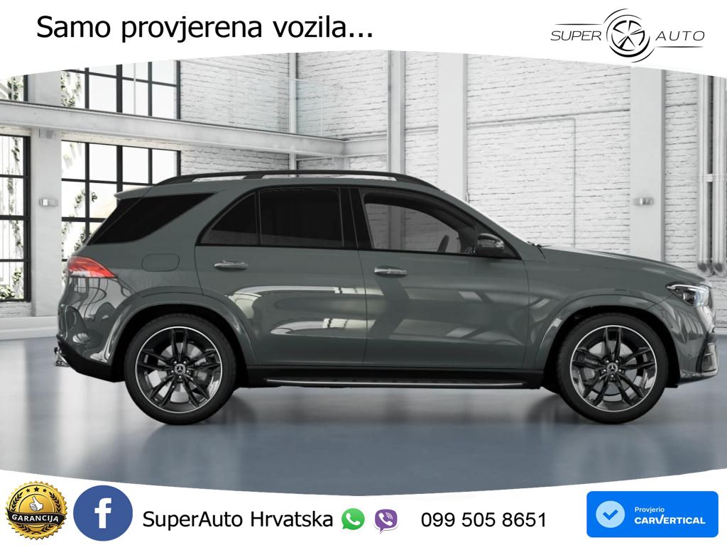 Mercedes GLE 450d (367 KS) EQ Boost 4MATIC 9G-TRONIC AMG ACC+HEAD+4xGR SJED+360+PANO