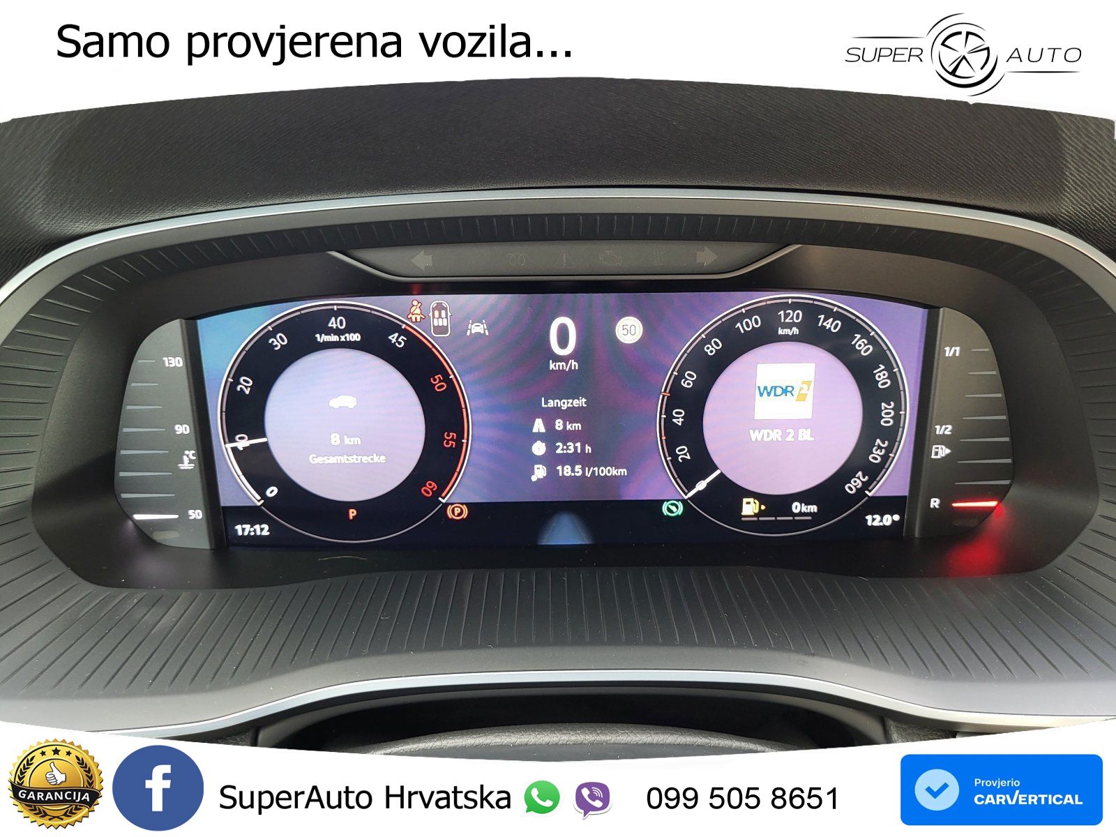 Škoda Octavia Combi 2.0 TDI (150 KS) DSG Selection LED+GR SJED+ACC