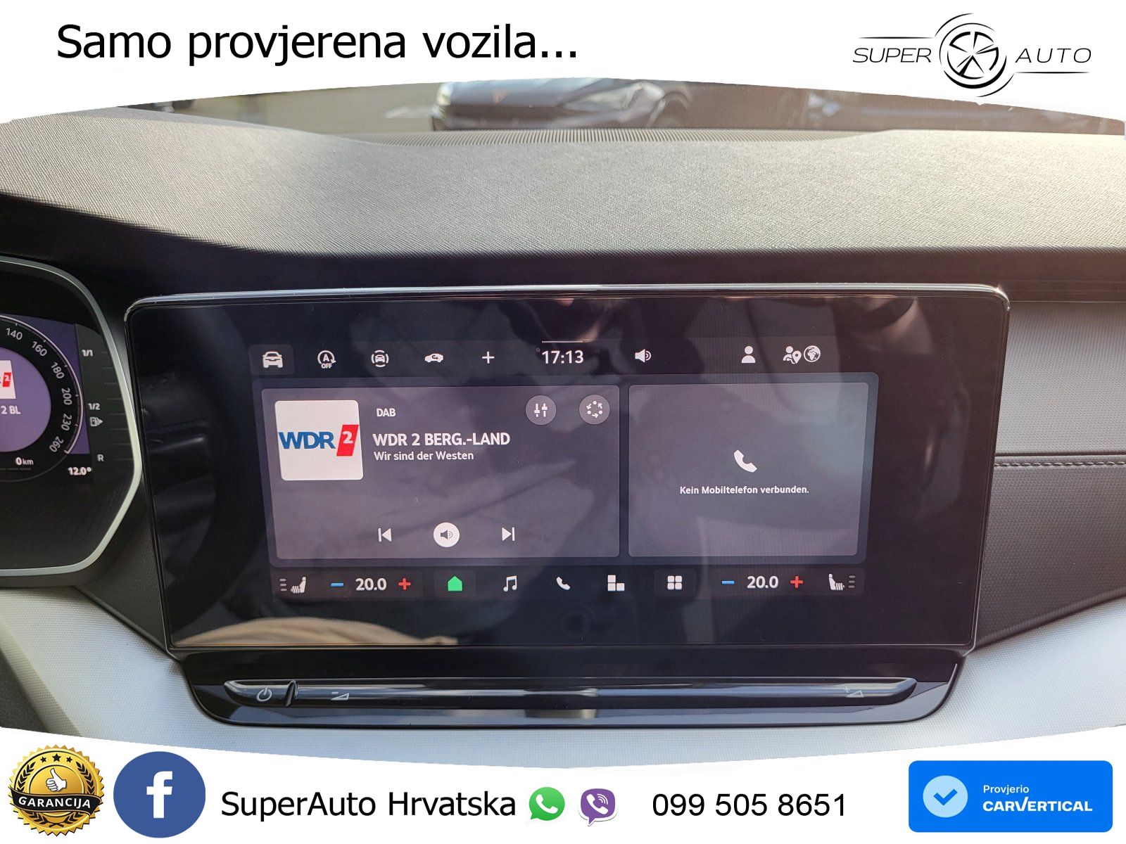 Škoda Octavia Combi 2.0 TDI (150 KS) DSG Selection LED+GR SJED+ACC