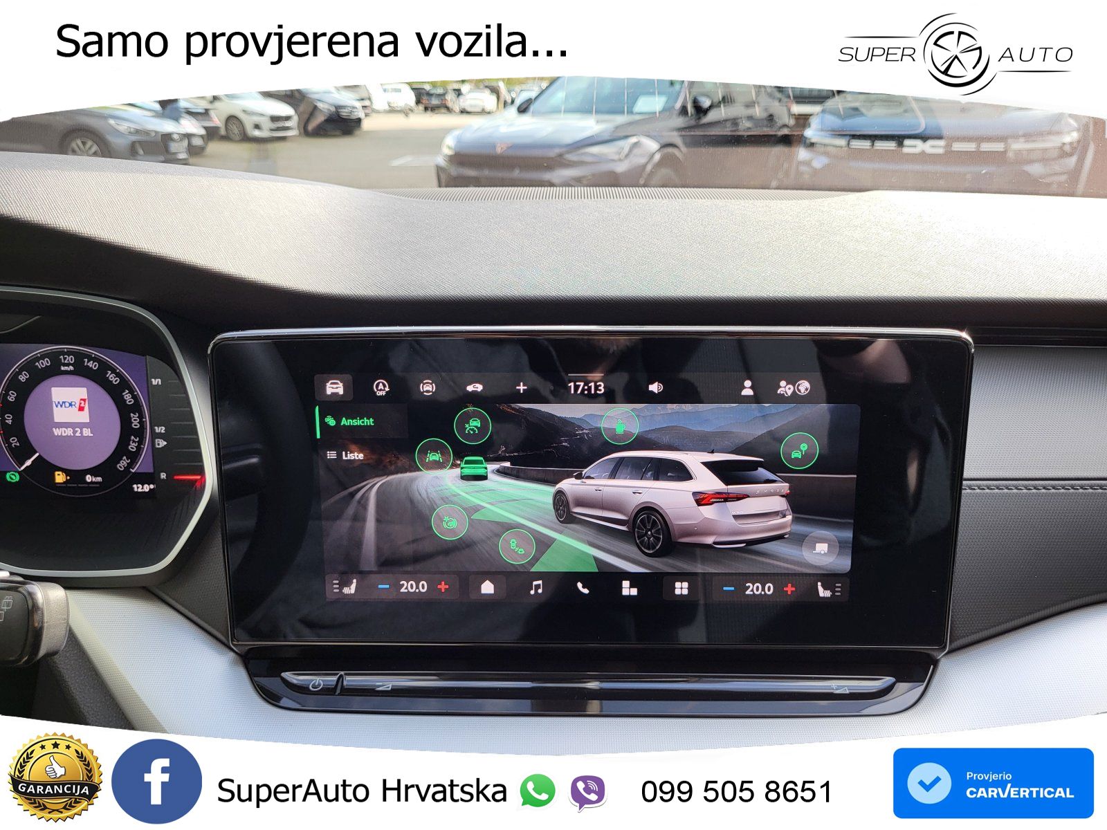 Škoda Octavia Combi 2.0 TDI (150 KS) DSG Selection LED+GR SJED+ACC