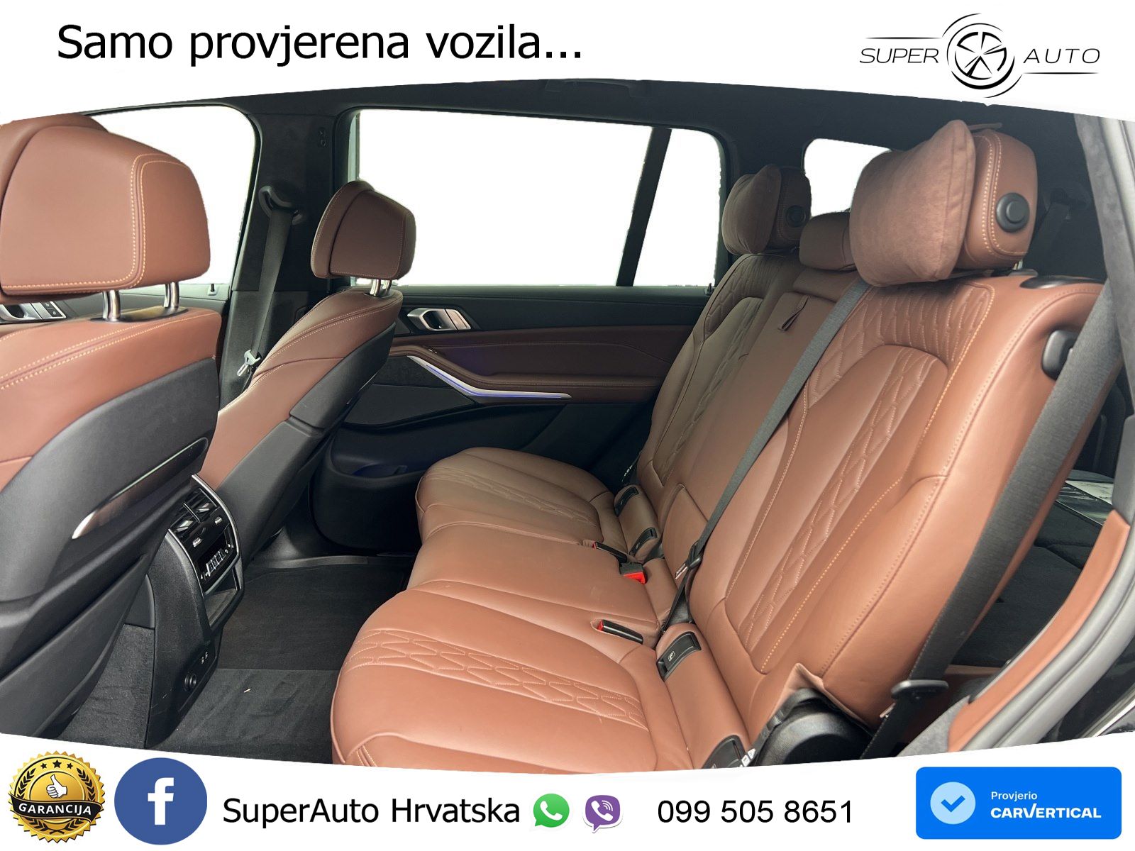 BMW X7 40d (352 KS) xDrive Steptronic ZRAČNI+ACC+GR SJED+KAM+PANO