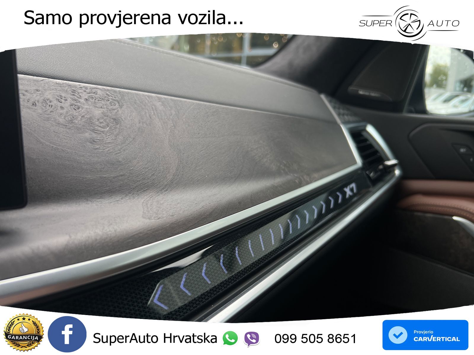 BMW X7 40d (352 KS) xDrive Steptronic ZRAČNI+ACC+GR SJED+KAM+PANO