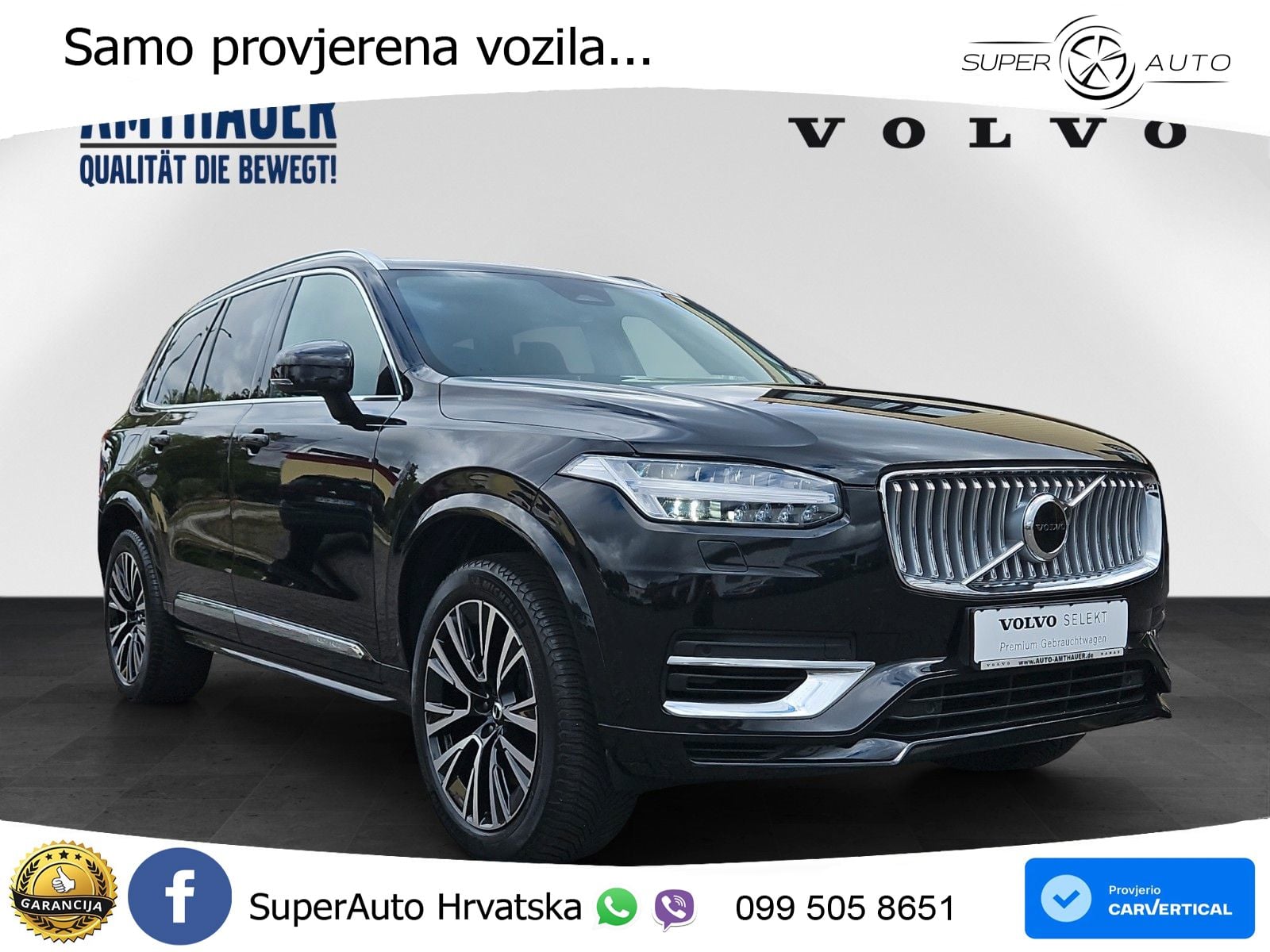 Volvo XC90 2.0 T8 AWD Automatic LED+GR SJED+ACC
