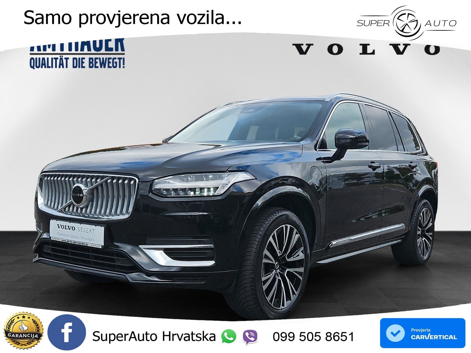Volvo XC90 2.0 T8 AWD Automatic LED+GR SJED+ACC