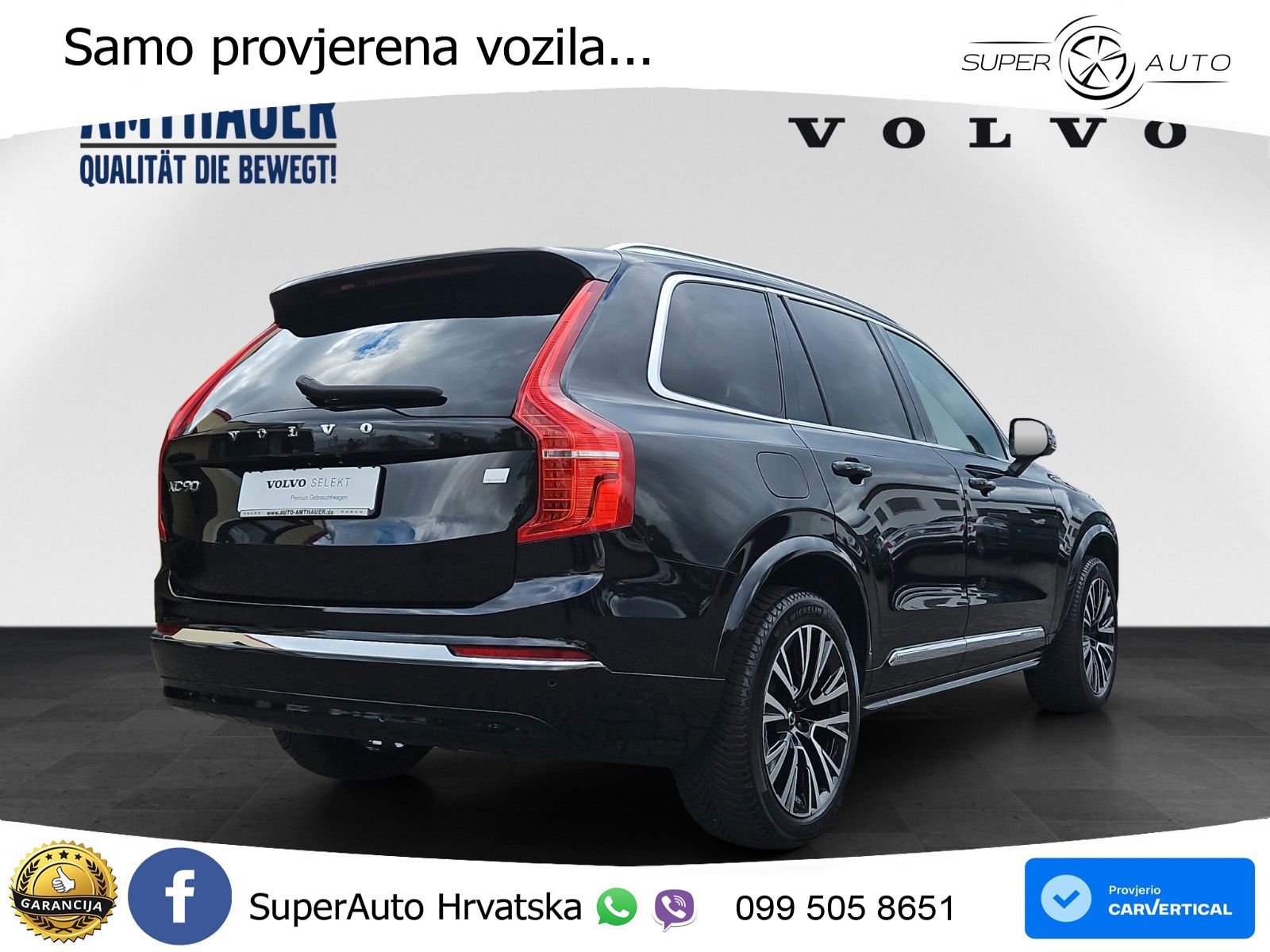 Volvo XC90 2.0 T8 AWD Automatic LED+GR SJED+ACC
