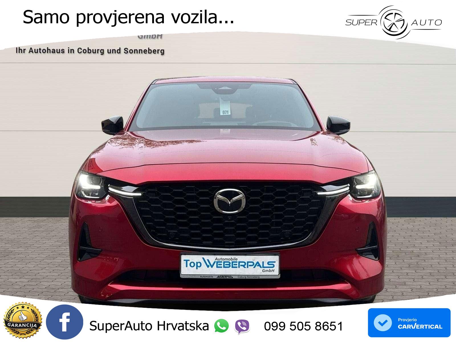 Mazda CX-60 2.5 e-Skyactiv (328 KS) AWD Automatic LED+GR SJED+ACC