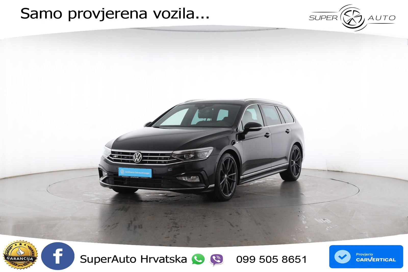 Volkswagen Passat Variant 2.0 TSI (190 KS) DSG R-Line LED+GR SJED+ACC