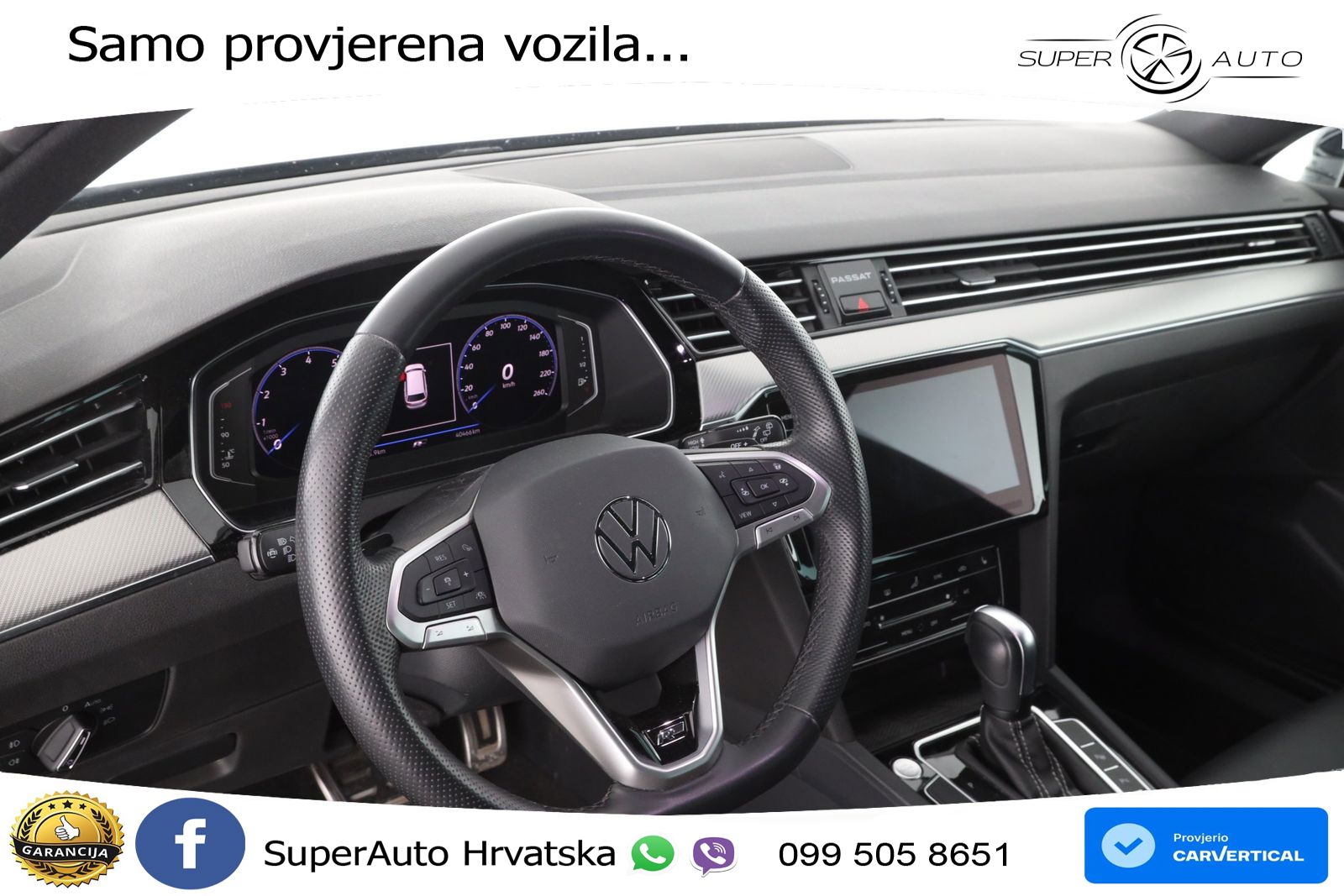 Volkswagen Passat Variant 2.0 TSI (190 KS) DSG R-Line LED+GR SJED+ACC