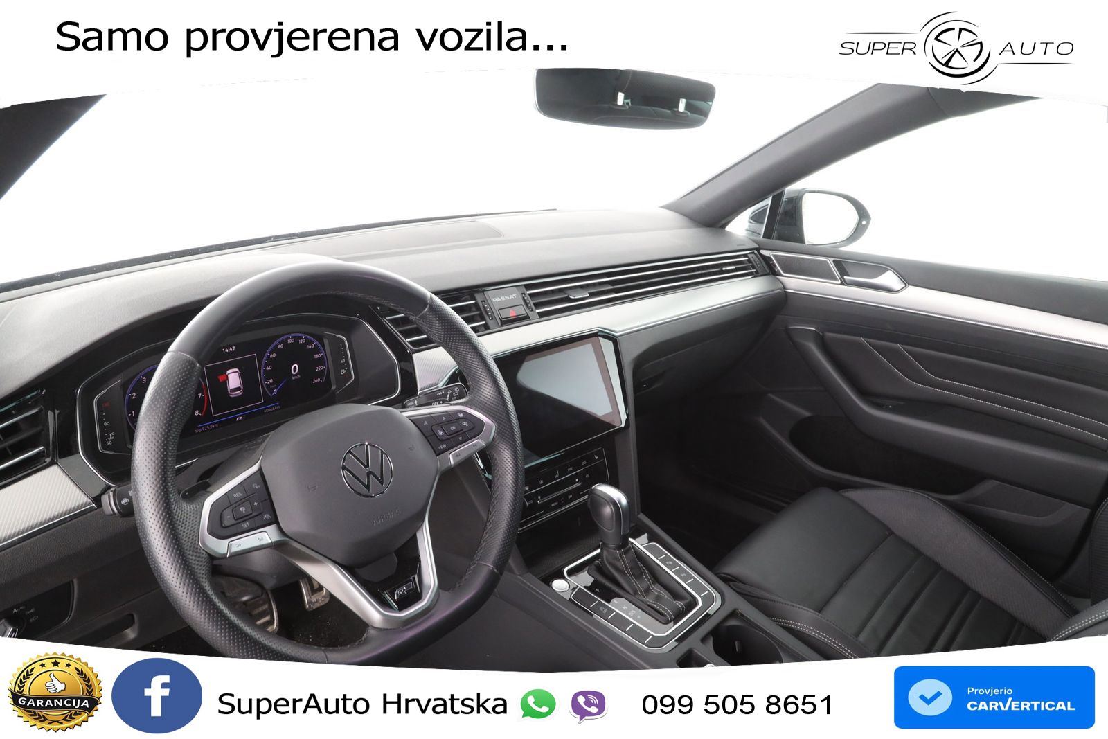 Volkswagen Passat Variant 2.0 TSI (190 KS) DSG R-Line LED+GR SJED+ACC