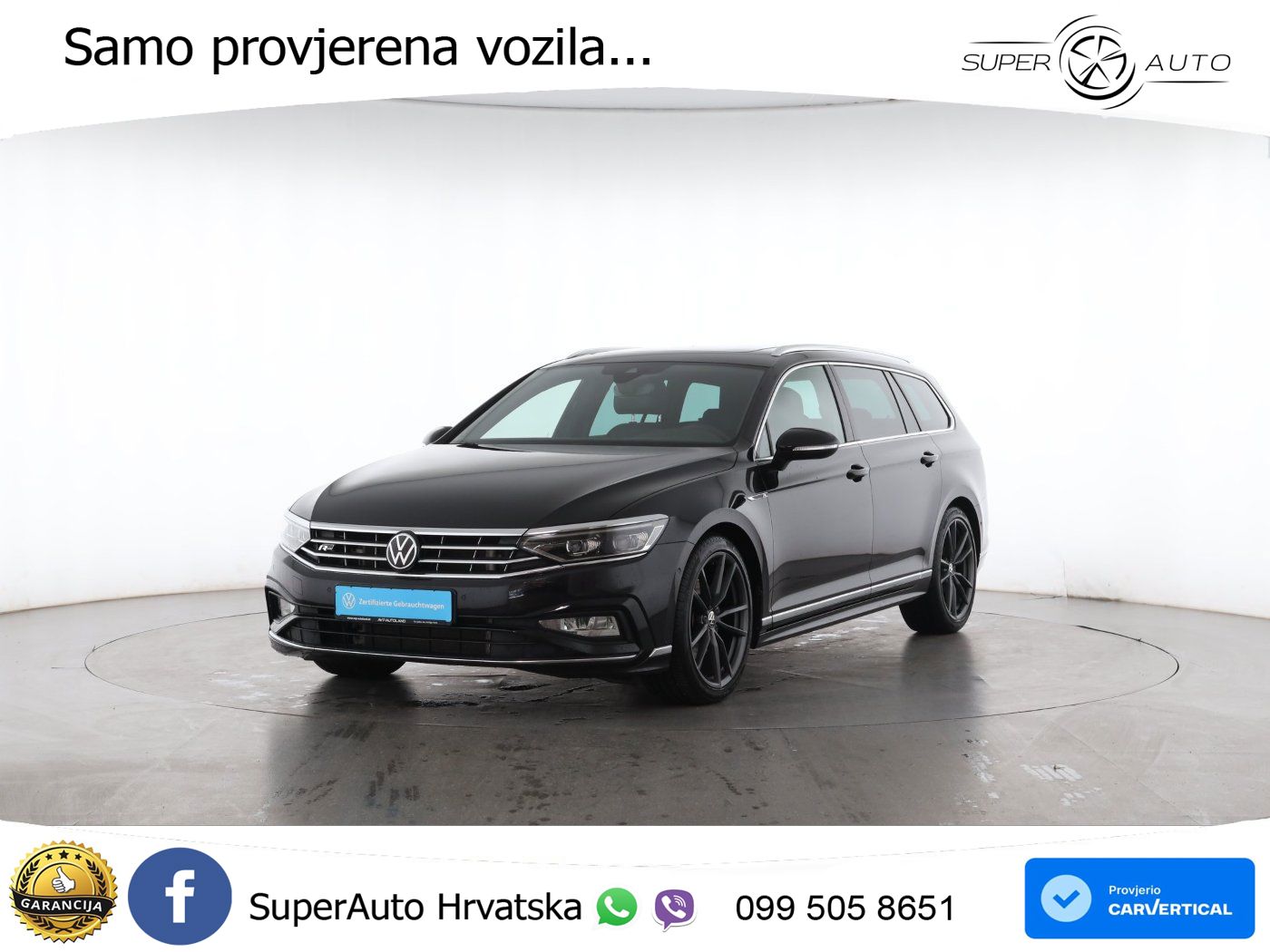 Volkswagen Passat Variant 2.0 TSI (190 KS) DSG R-Line LED+GR SJED+ACC