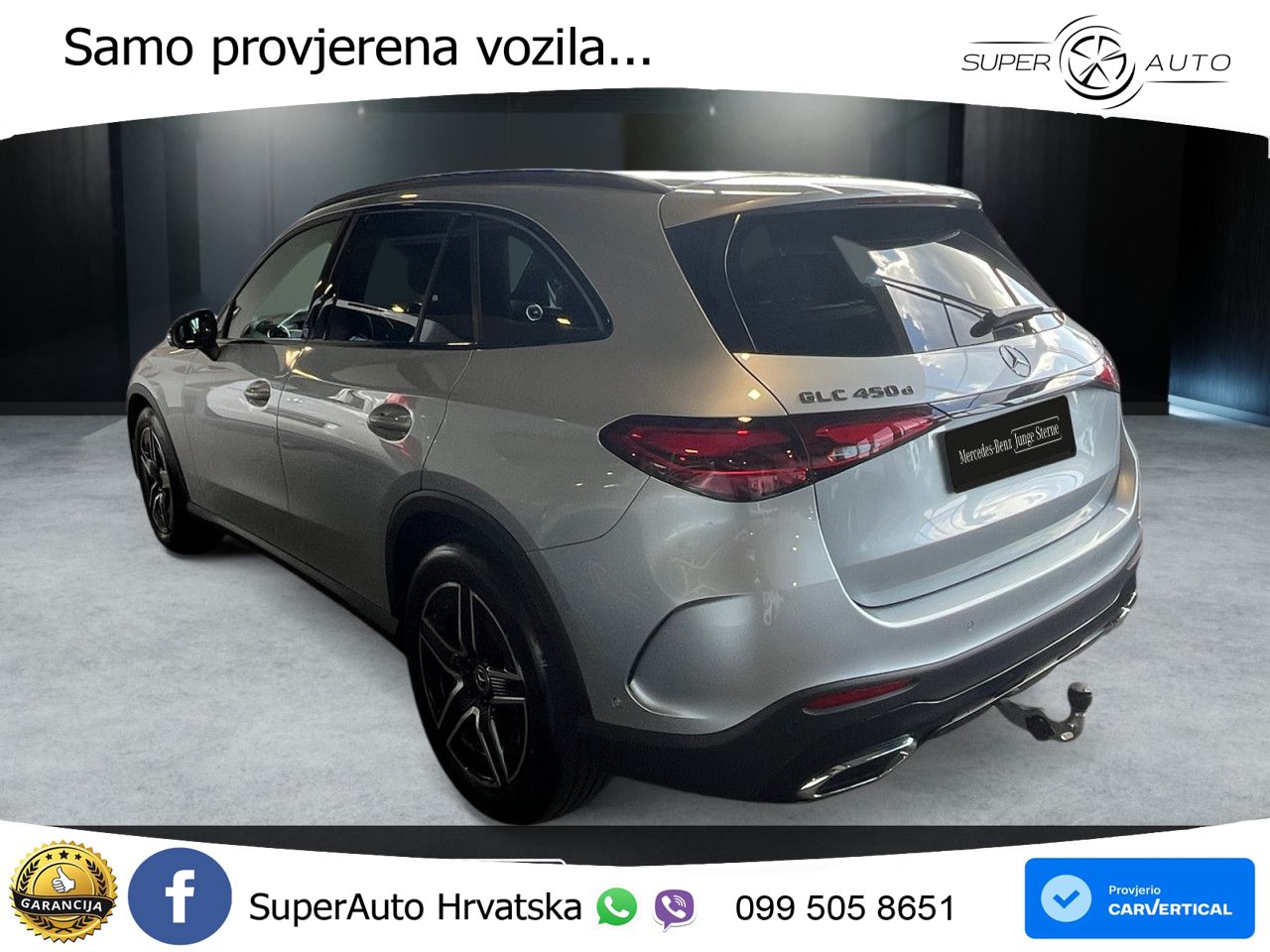 Mercedes GLC 450d (367 KS) 4MATIC 9G-TRONIC AMG ACC+HEAD+GR SJED+360+PANO