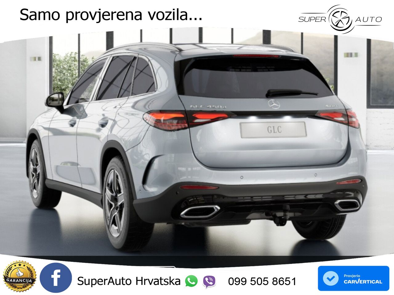 Mercedes GLC 450d (367 KS) 4MATIC 9G-TRONIC AMG ACC+HEAD+GR SJED+360+PANO