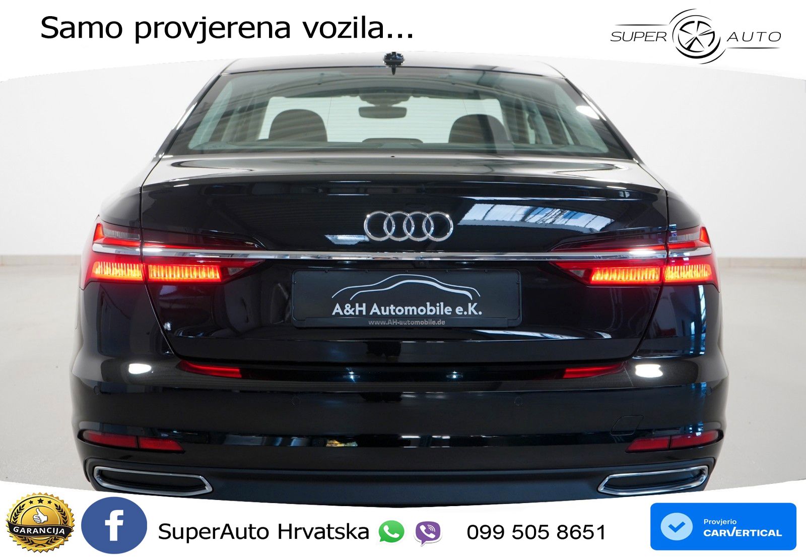 Audi A6 40 TDI (204 KS) S tronic LED+GR SJED+ACC