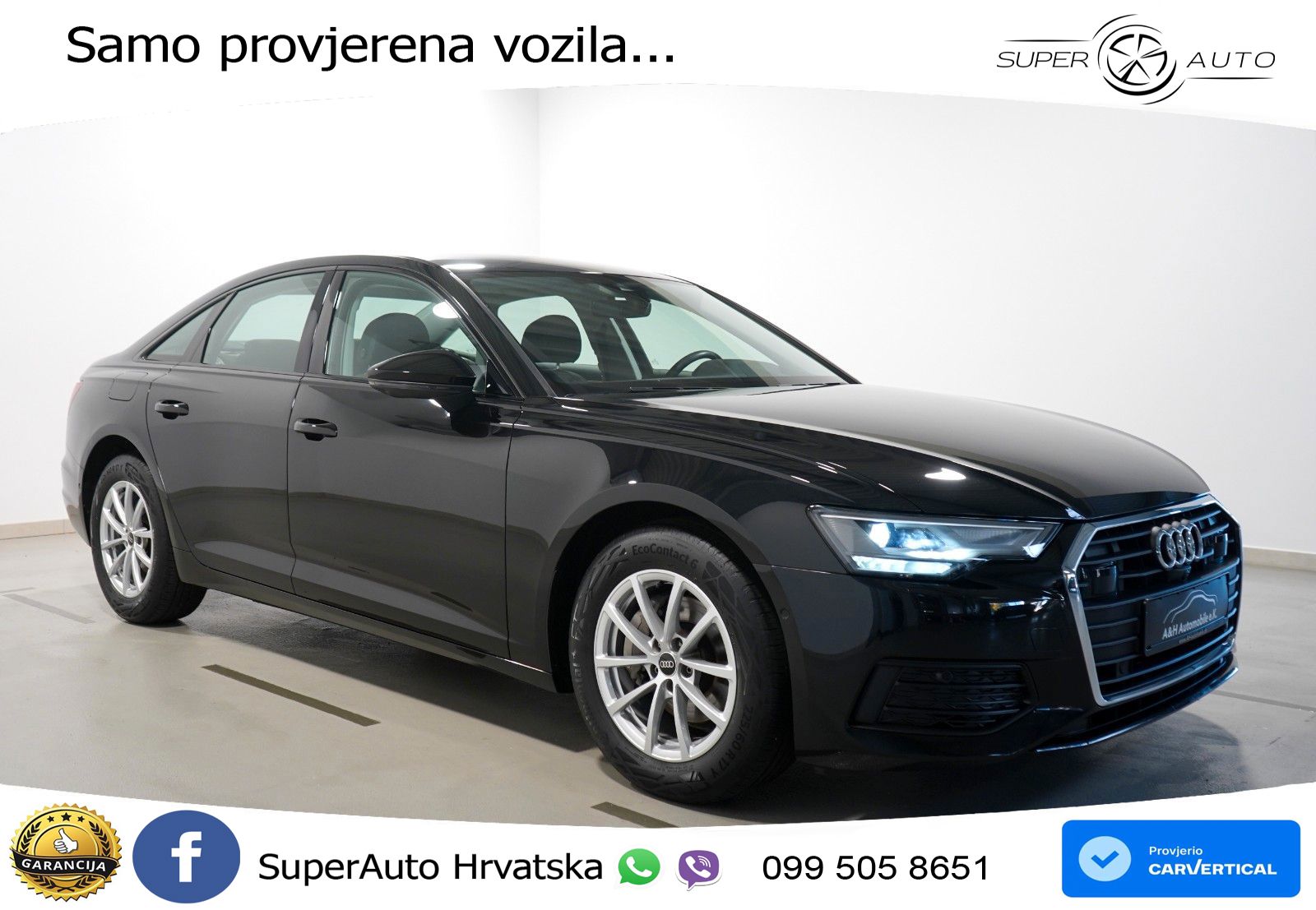 Audi A6 40 TDI (204 KS) S tronic LED+GR SJED+ACC