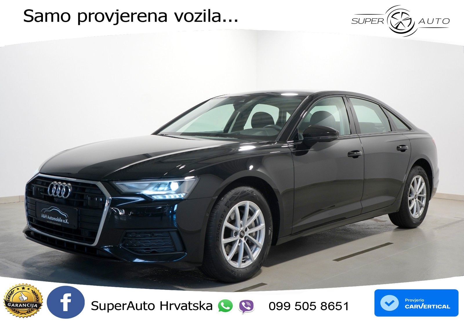 Audi A6 40 TDI (204 KS) S tronic LED+GR SJED+ACC