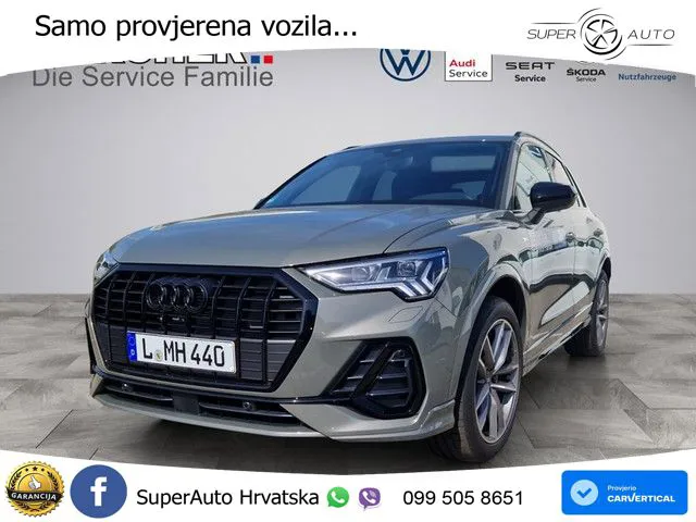 Audi Q3 35 TFSI (150 KS) S tronic S line LED+GR SJED+ACC