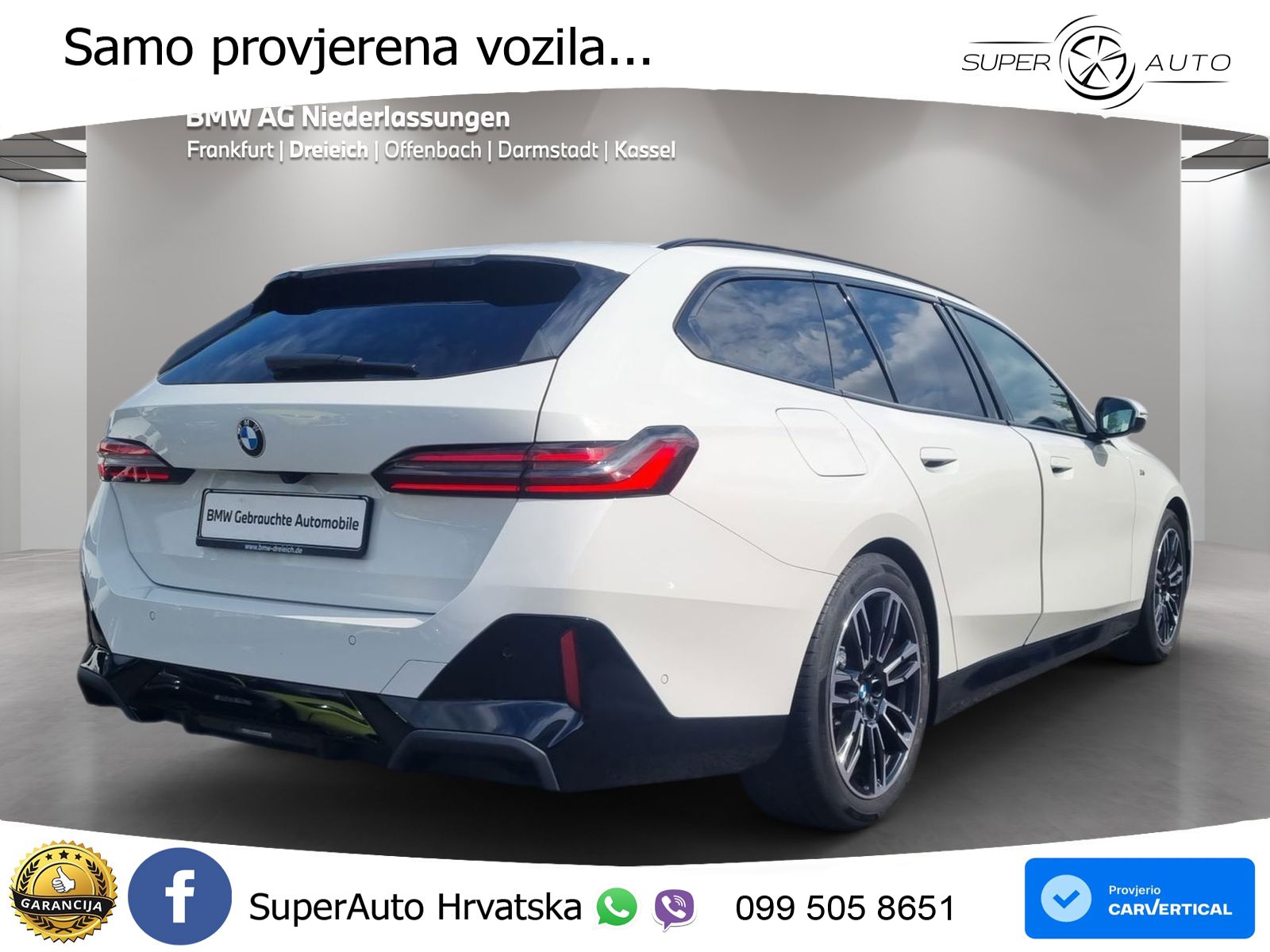 BMW 520d Touring (197 KS) Steptronic M Sport LED+GR SJED+ACC
