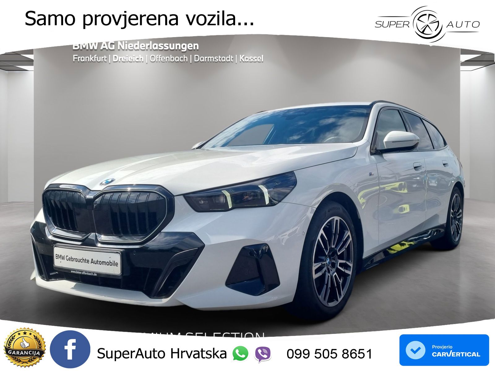 BMW 520d Touring (197 KS) Steptronic M Sport LED+GR SJED+ACC