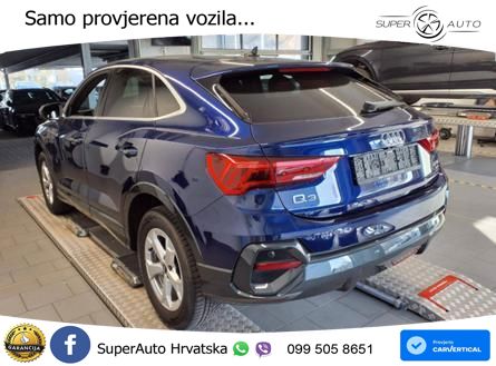 Audi Q3 Sportback 40 TDI (200 KS) quattro S tronic LED+GR SJED+ACC