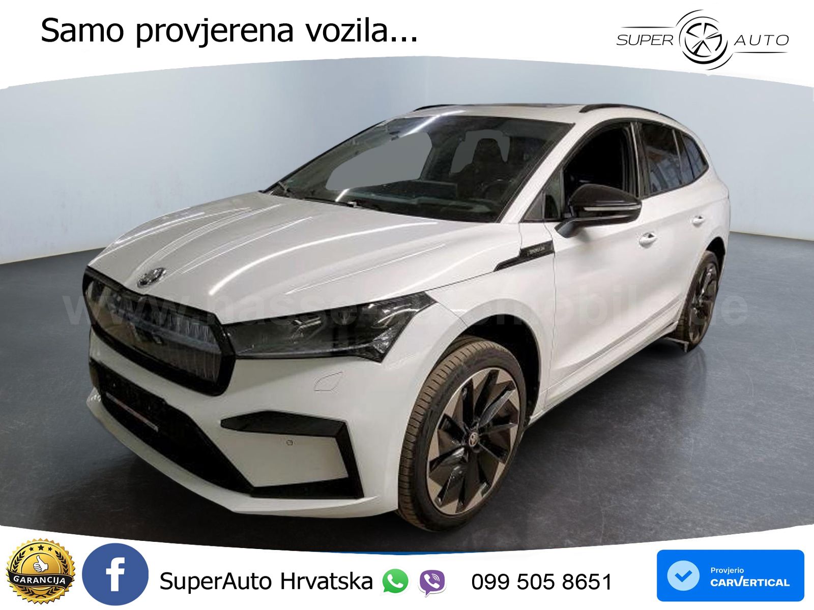 Škoda Enyaq iV 80x 82 kWh (265 KS) AWD SportLine