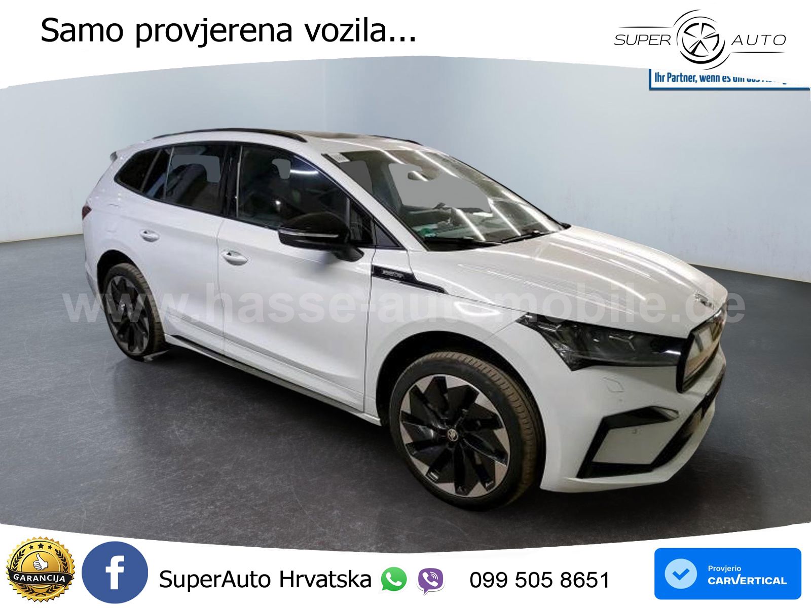 Škoda Enyaq iV 80x 82 kWh (265 KS) AWD SportLine