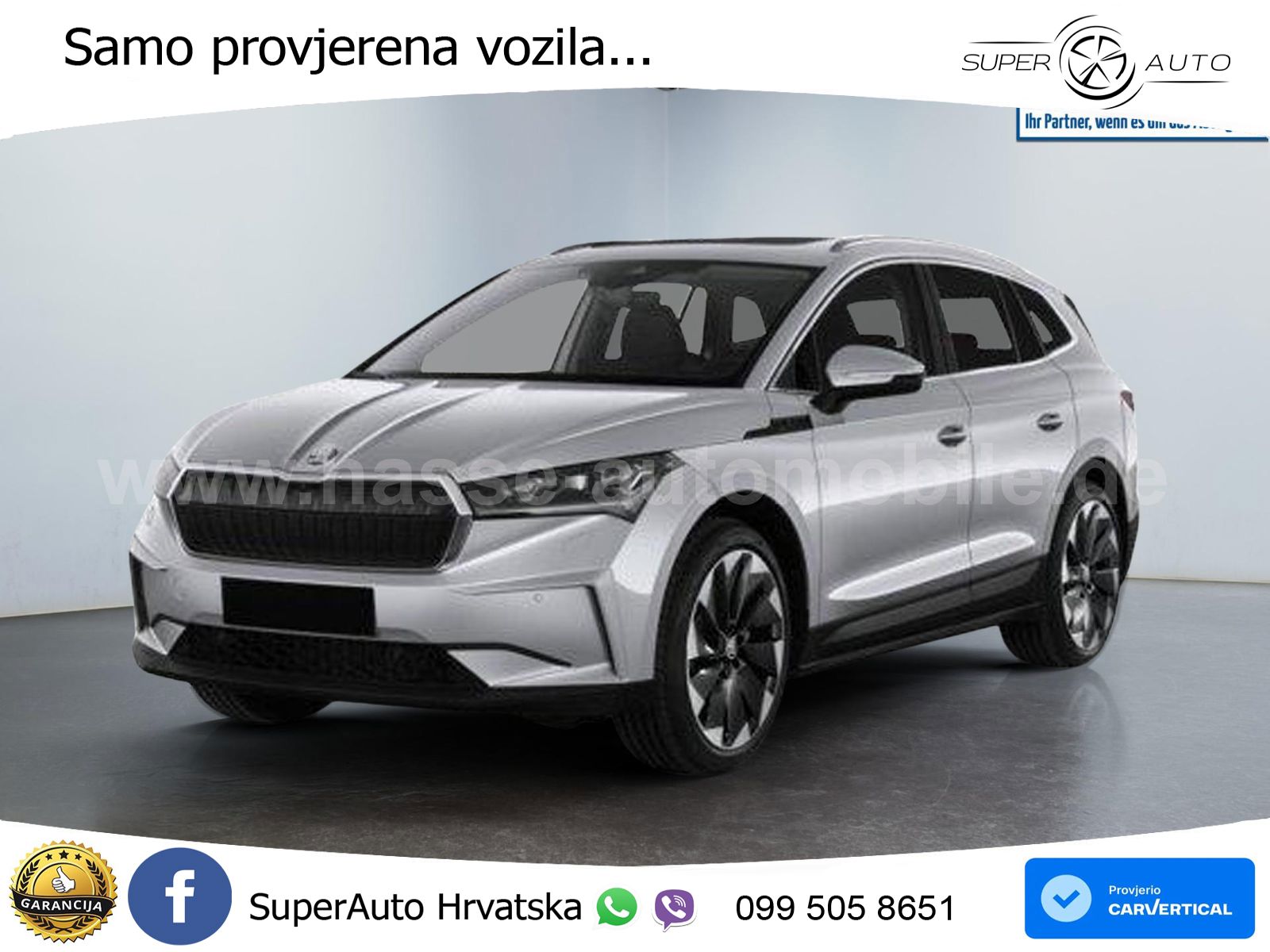 Škoda Enyaq iV 80x 82 kWh (265 KS) AWD SportLine