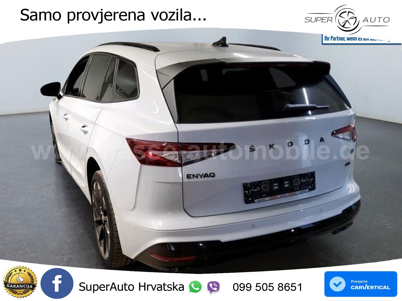 Škoda Enyaq iV 80x 82 kWh (265 KS) AWD SportLine