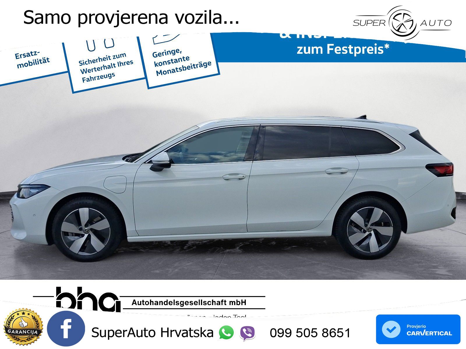Volkswagen Passat Variant 1.5 TSI (204 KS) eHybrid DSG Business LED+GR SJED+ACC