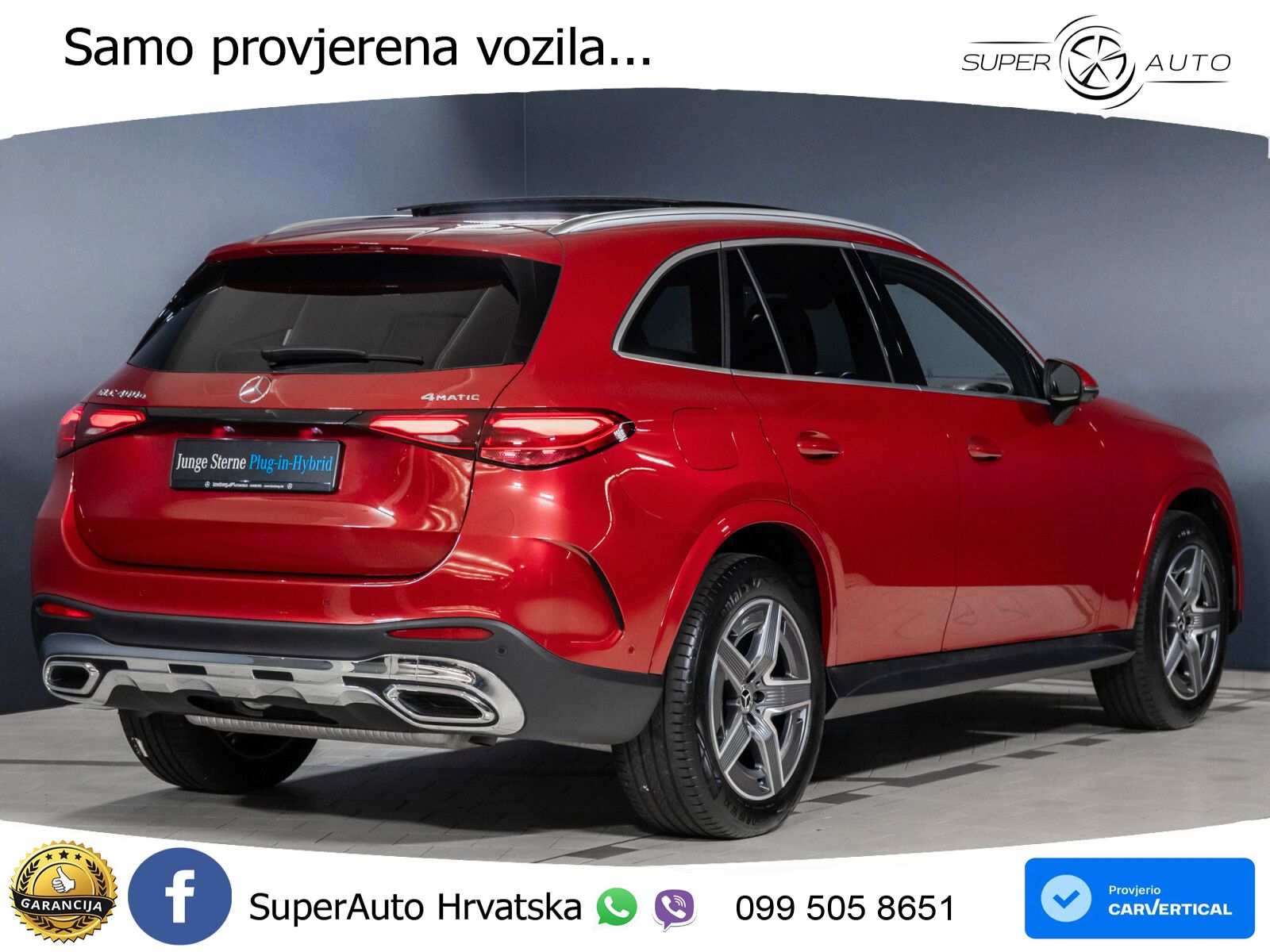 Mercedes GLC 400e (381 KS) 4MATIC 9G-TRONIC AMG ACC+GR SJED+360+PANO
