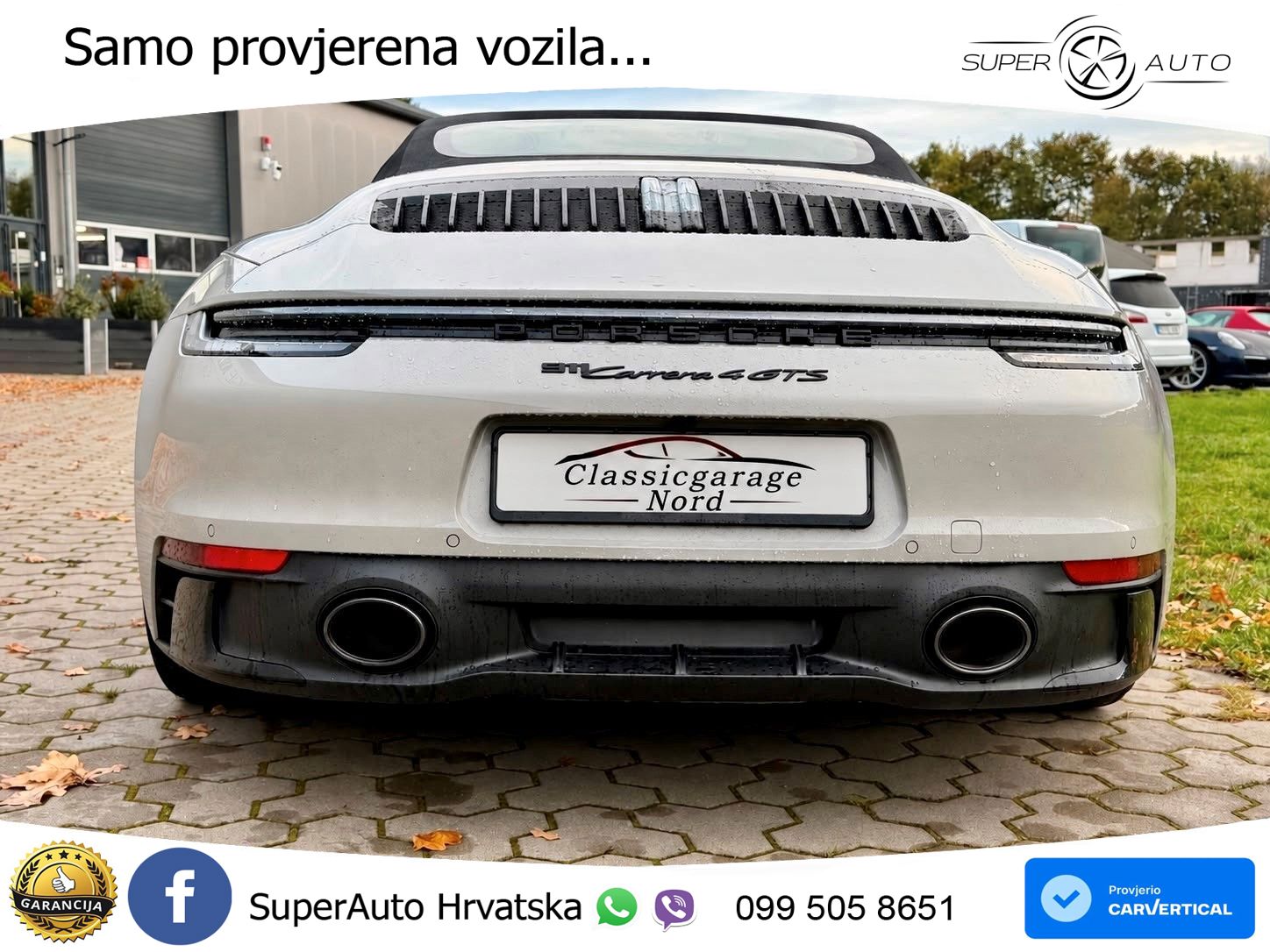 Porsche 911 Carrera 4 GTS Cabriolet 3.0 (480 KS) PDK