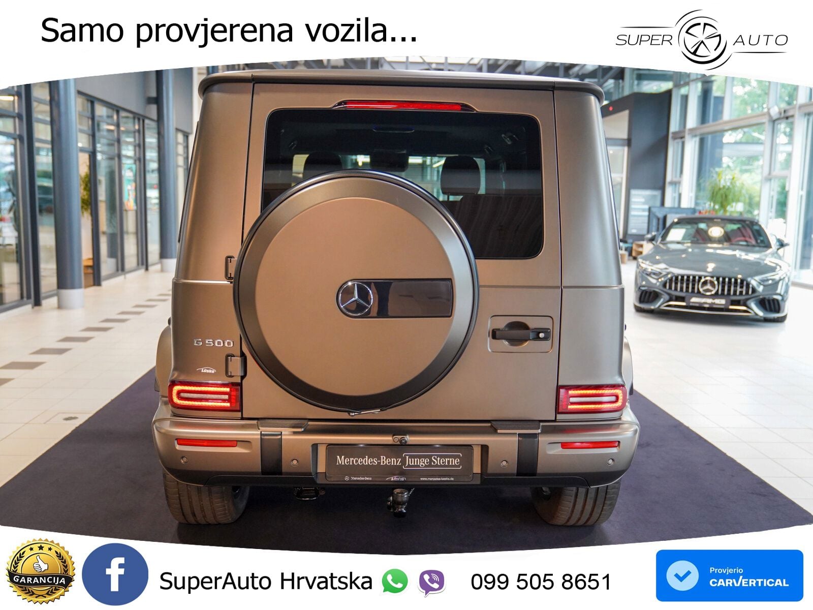 Mercedes G 500 Long (449 KS) 4MATIC 9G-TRONIC Superior LED+GR SJED+ACC