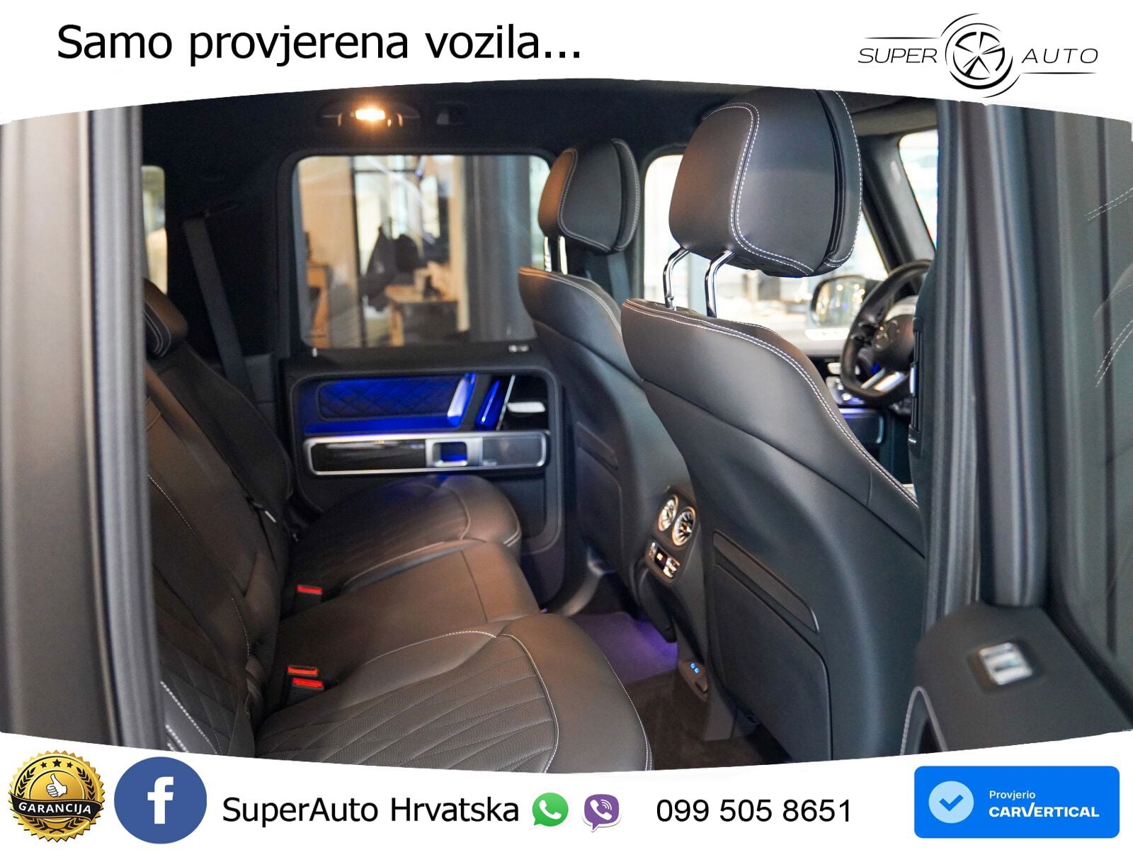 Mercedes G 500 Long (449 KS) 4MATIC 9G-TRONIC Superior LED+GR SJED+ACC