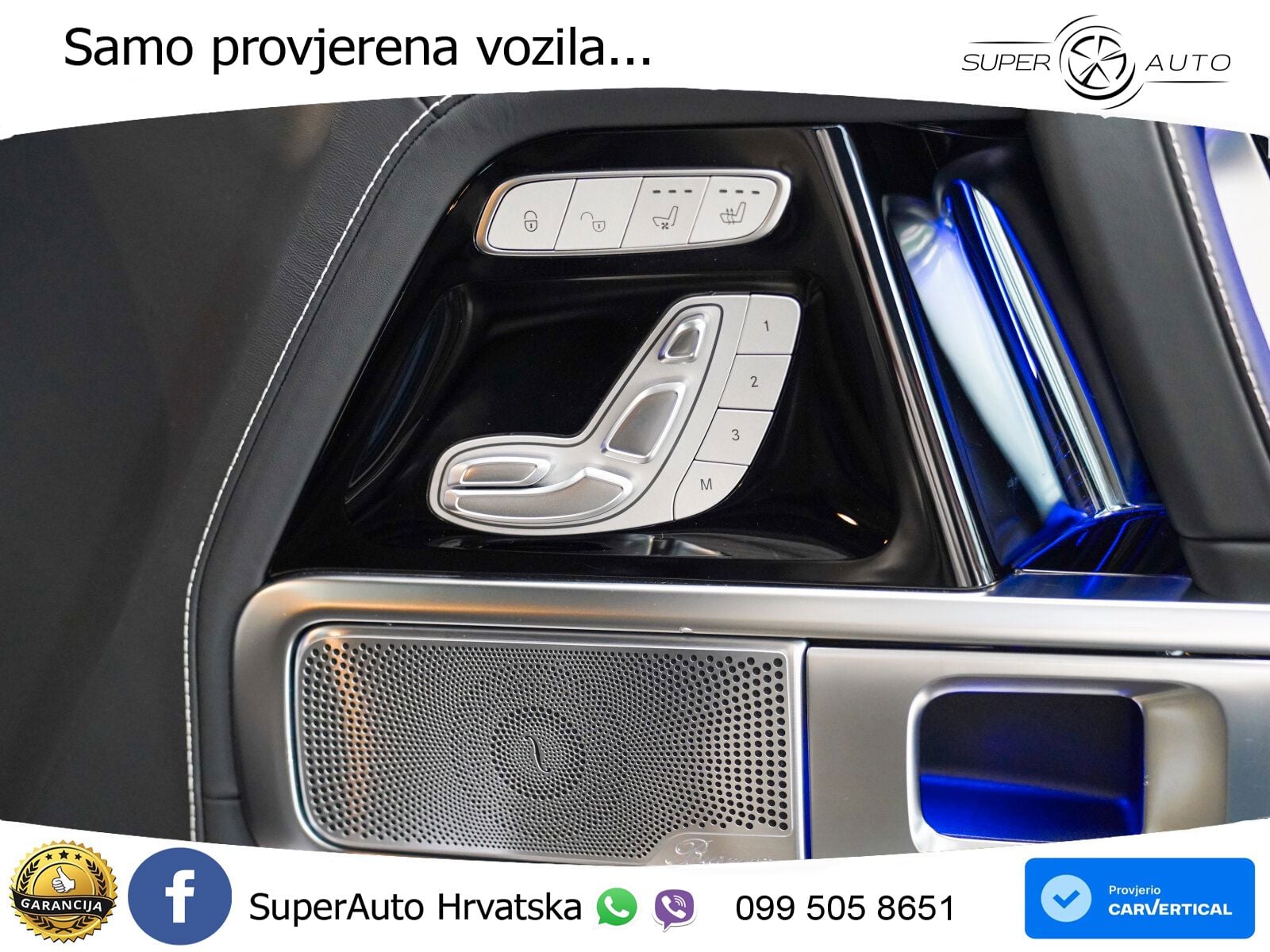Mercedes G 500 Long (449 KS) 4MATIC 9G-TRONIC Superior LED+GR SJED+ACC