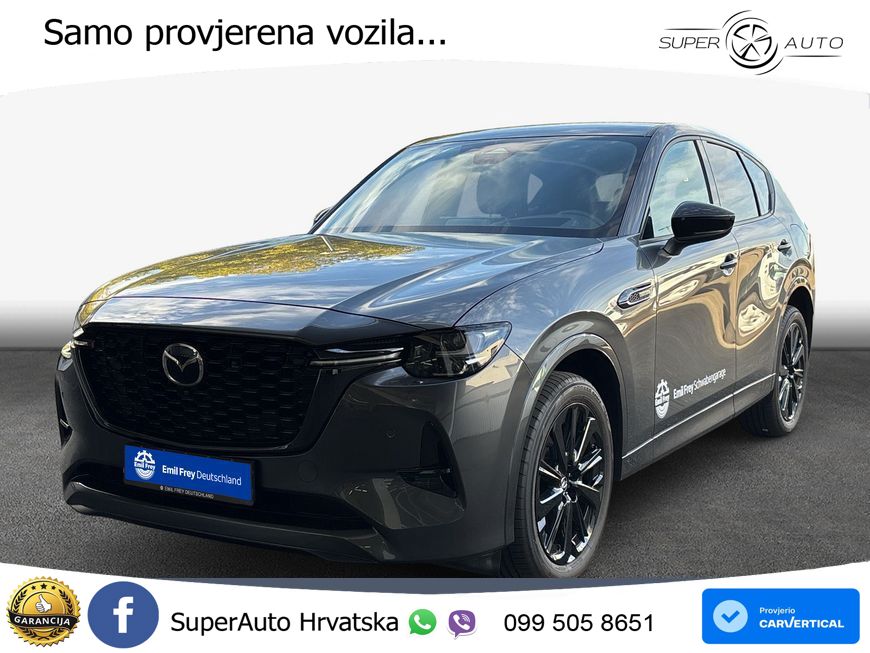Mazda CX-60 3.3 e-Skyactiv D (254 KS) AWD Automatic LED+GR SJED+ACC