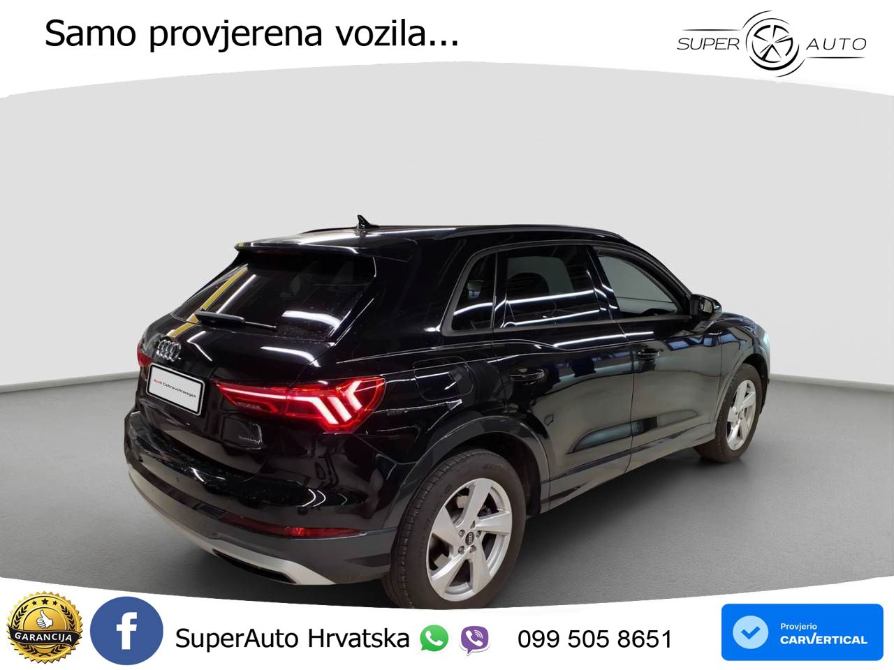 Audi Q3 40 TDI (193 KS) quattro S tronic advanced LED+GR SJED+ACC