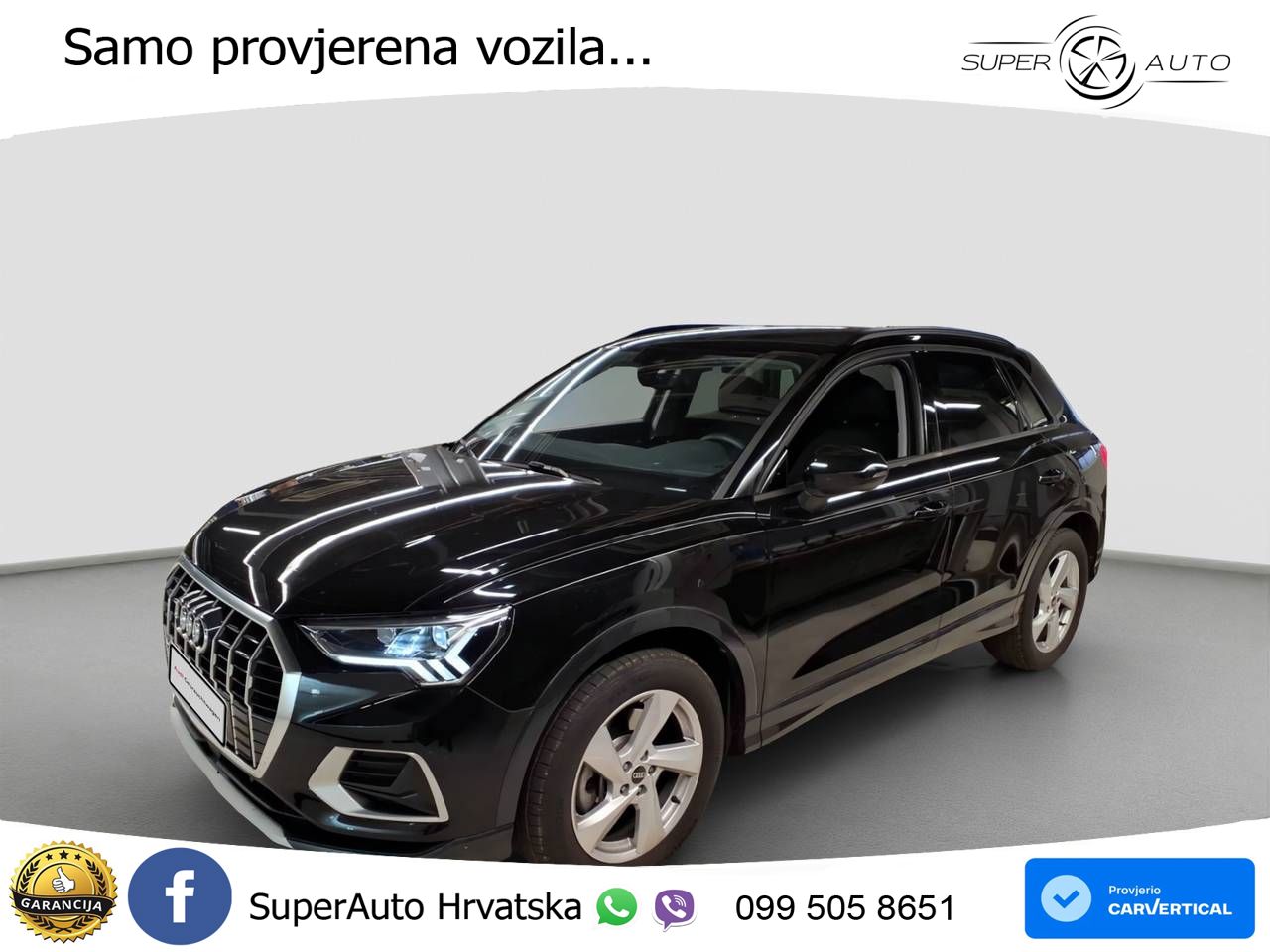 Audi Q3 40 TDI (193 KS) quattro S tronic advanced LED+GR SJED+ACC