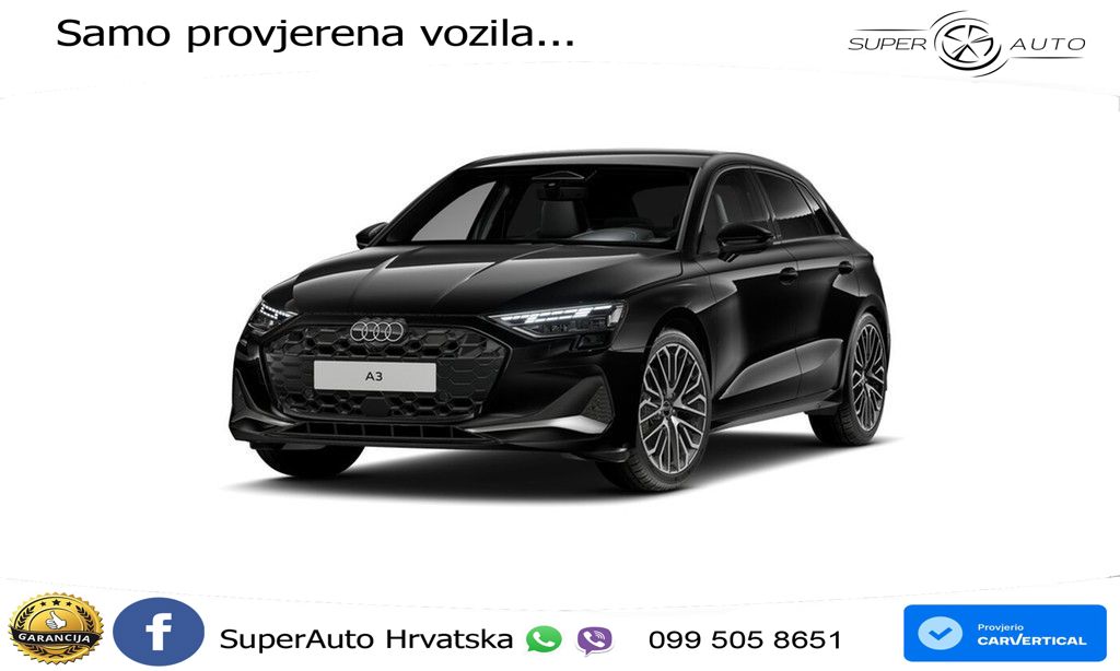 Audi A3 35 TFSI (150 KS) S tronic advanced LED+GR SJED+ACC