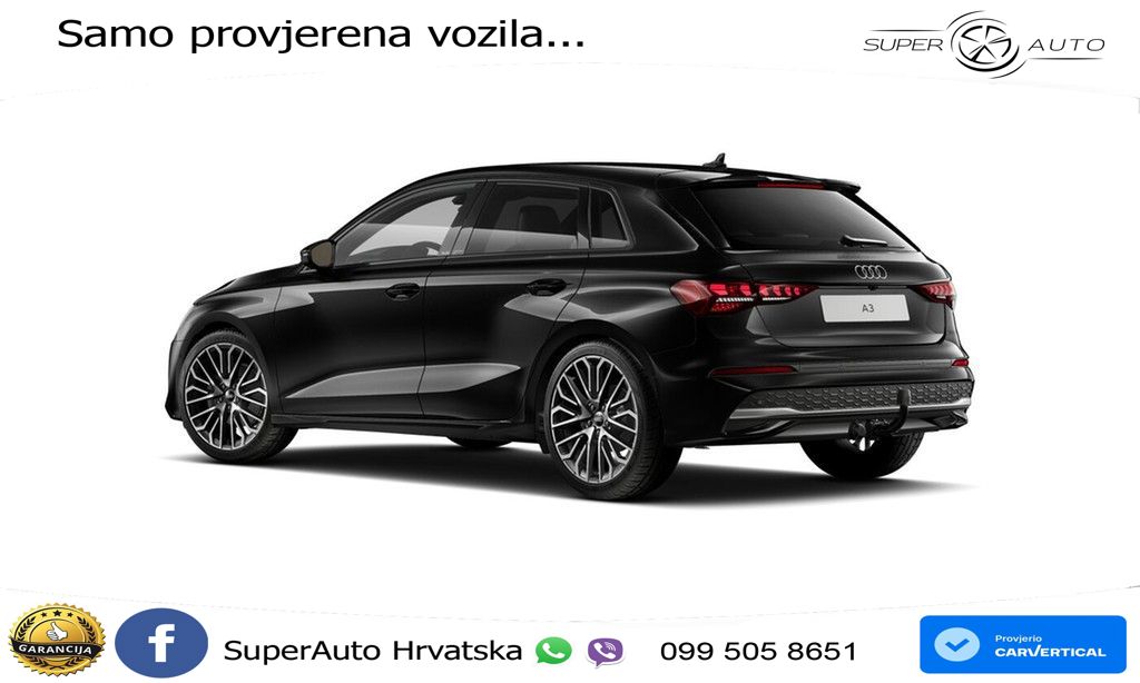 Audi A3 35 TFSI (150 KS) S tronic advanced LED+GR SJED+ACC