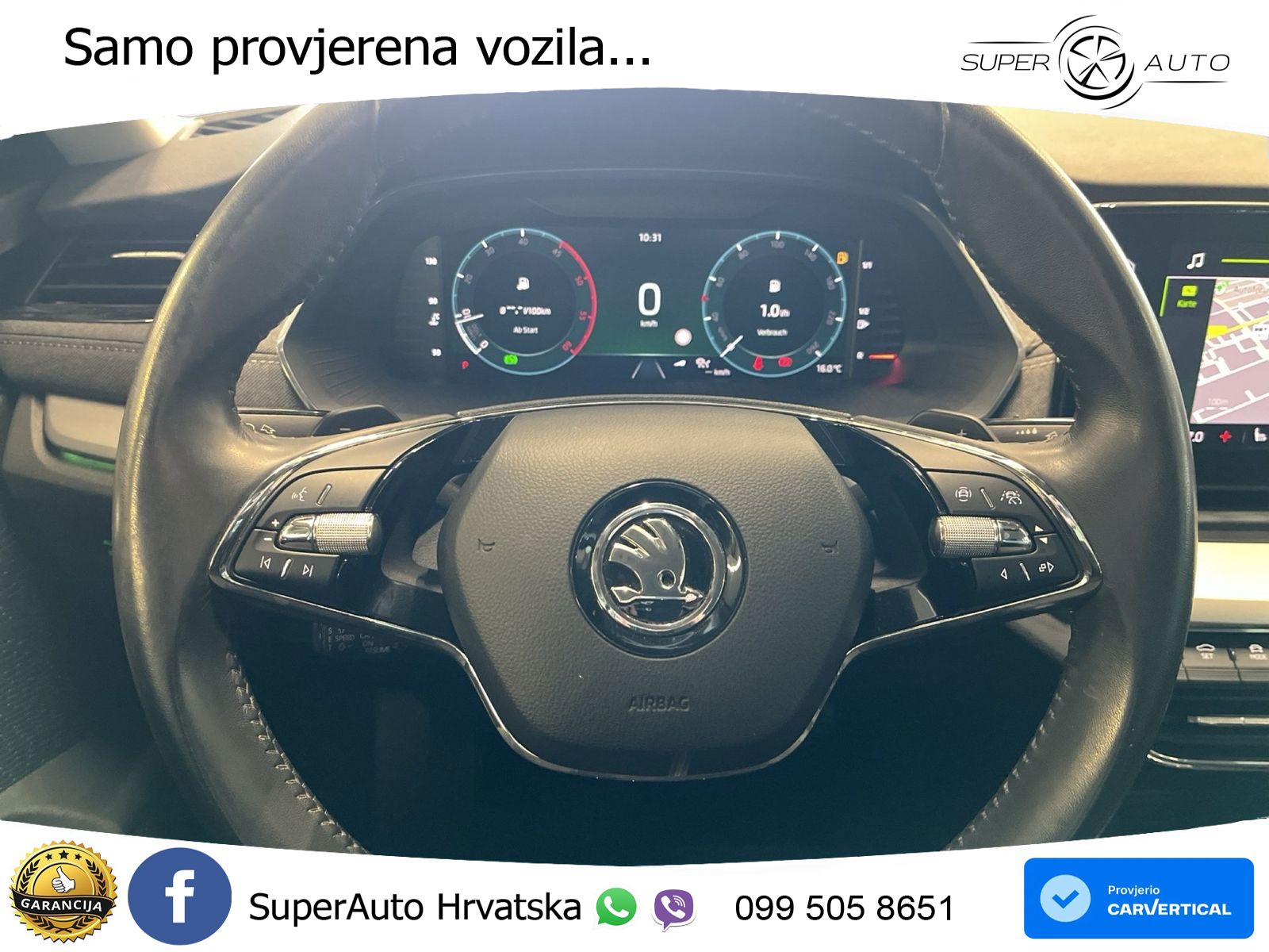 Škoda Octavia Combi 2.0 TDI (150 KS) DSG LED+GR SJED+ACC
