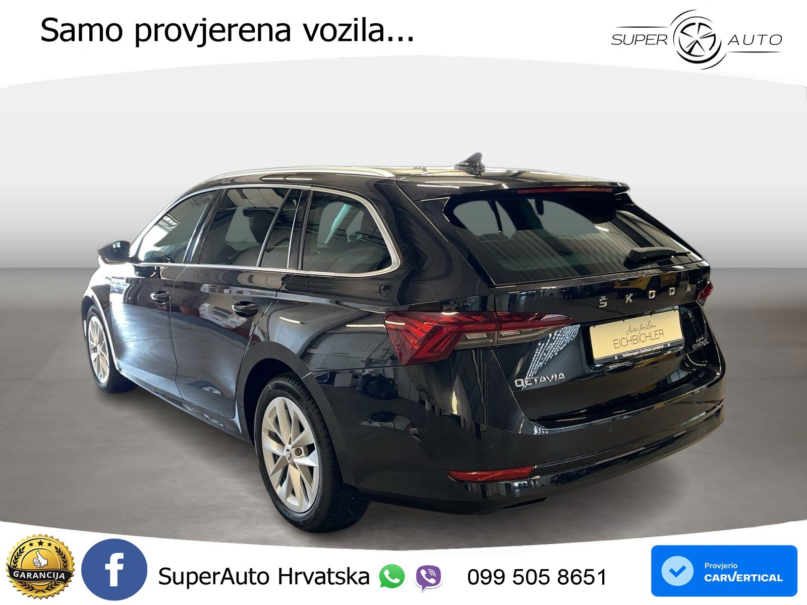 Škoda Octavia Combi 2.0 TDI (150 KS) DSG LED+GR SJED+ACC