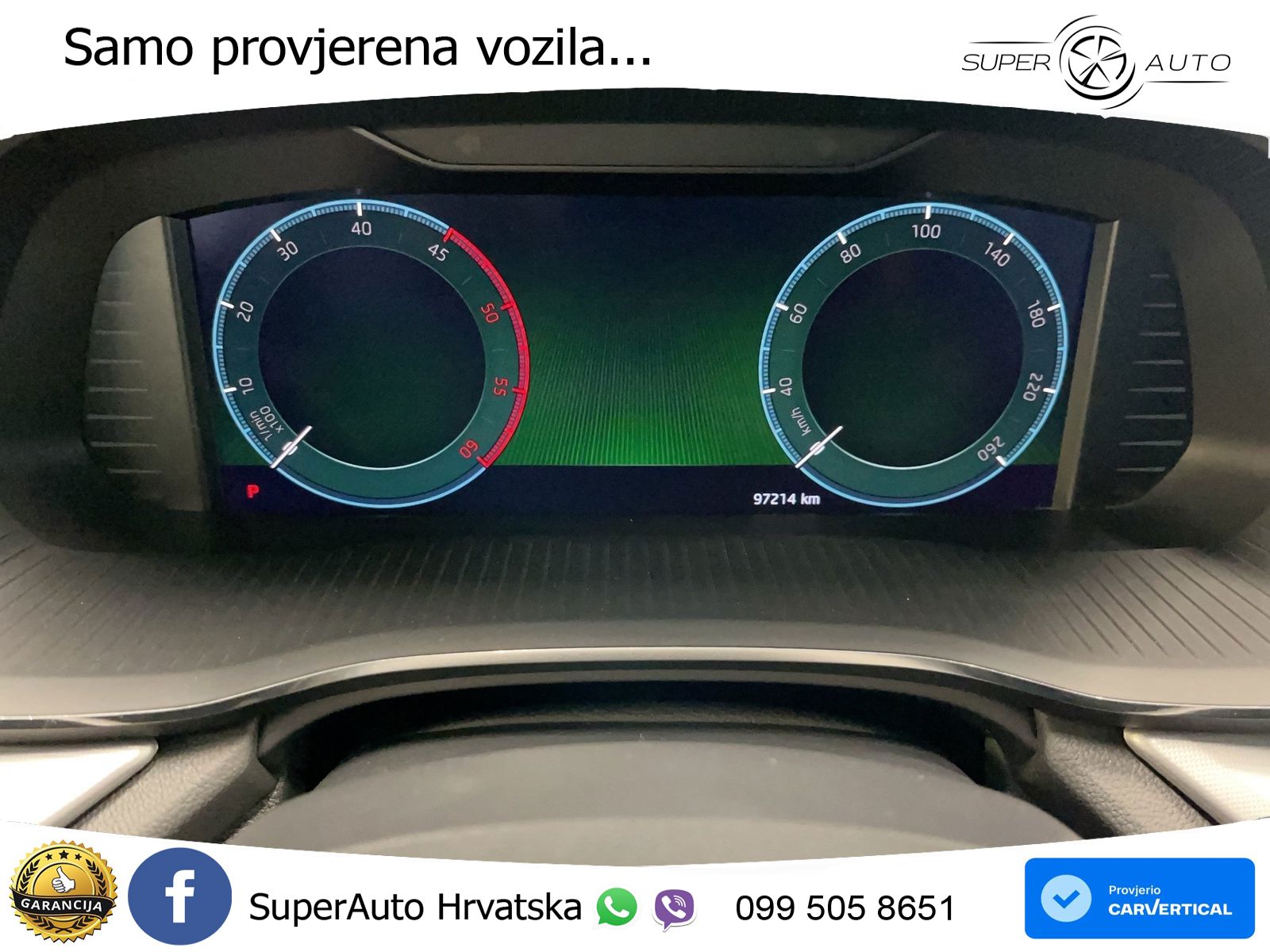 Škoda Octavia Combi 2.0 TDI (150 KS) DSG LED+GR SJED+ACC