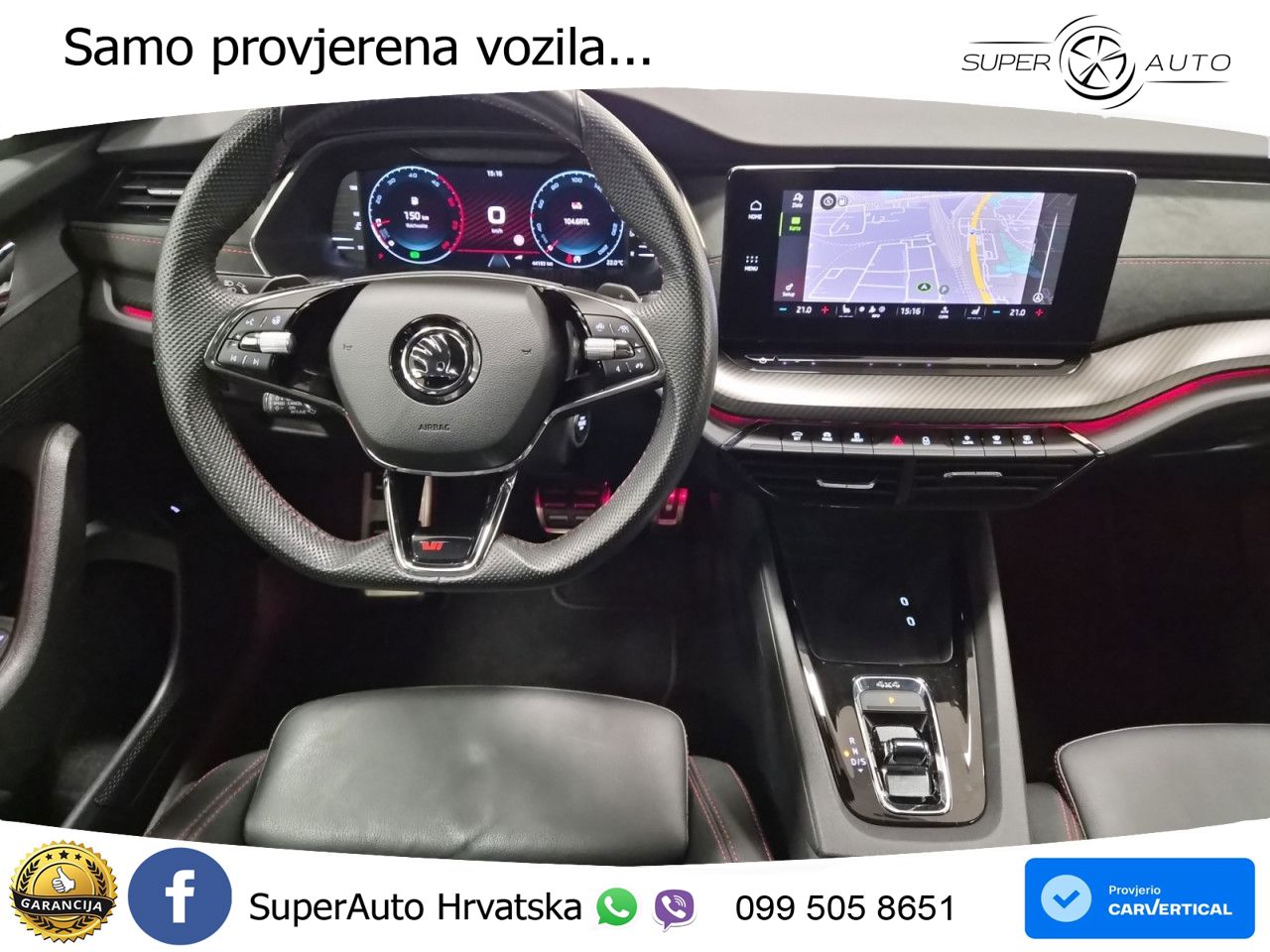Škoda Octavia Combi RS 2.0 TDI (200 KS) 4x4 DSG MATRIX+GR SJED+KAM