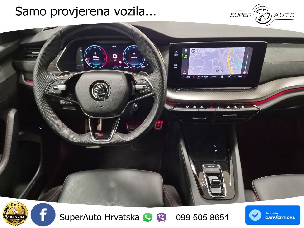 Škoda Octavia Combi RS 2.0 TDI (200 KS) 4x4 DSG MATRIX+GR SJED+KAM