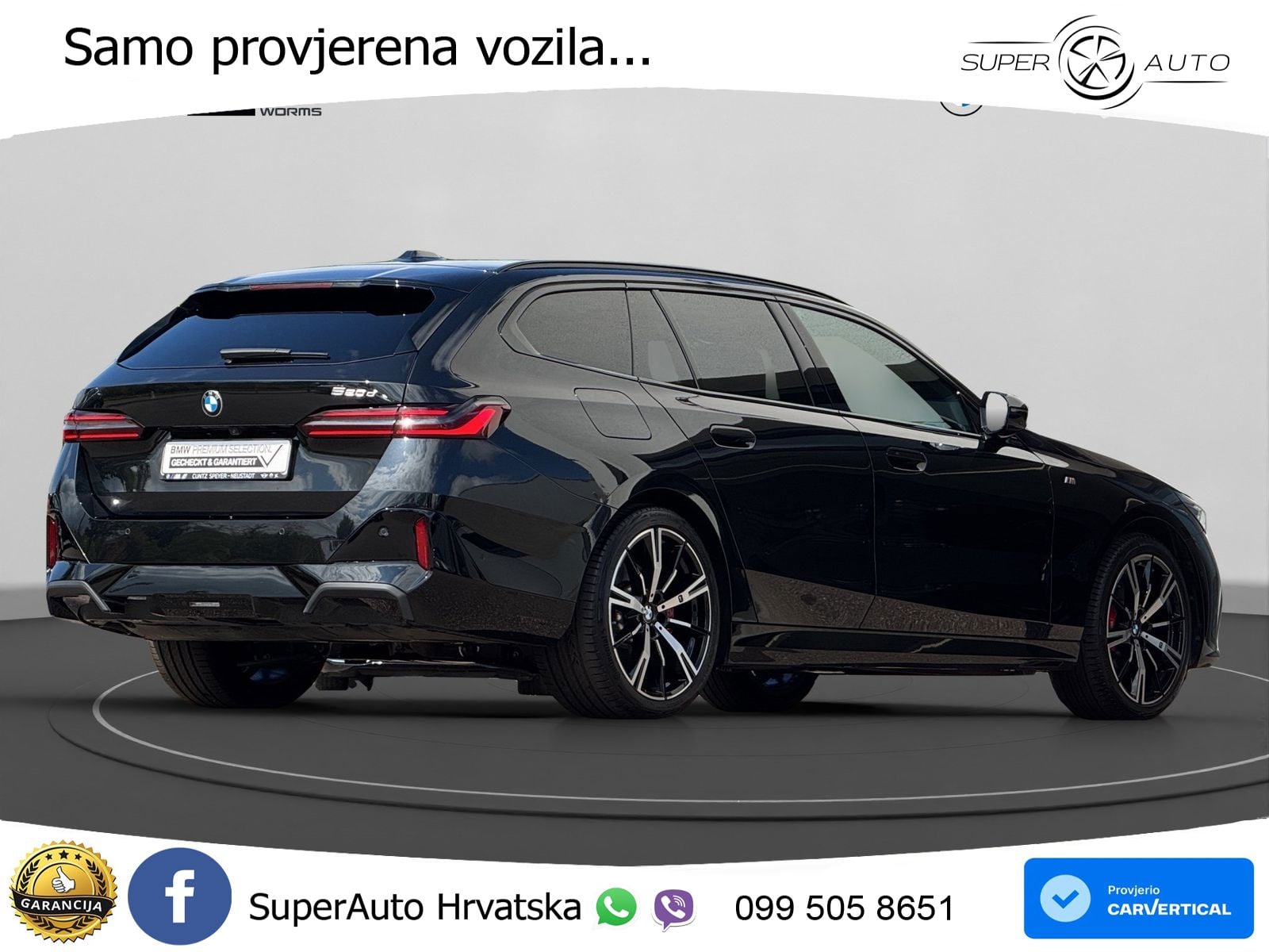 BMW 520d Touring (197 KS) Steptronic M Sport ACC+HEAD+4xGR SJED+360+PANO
