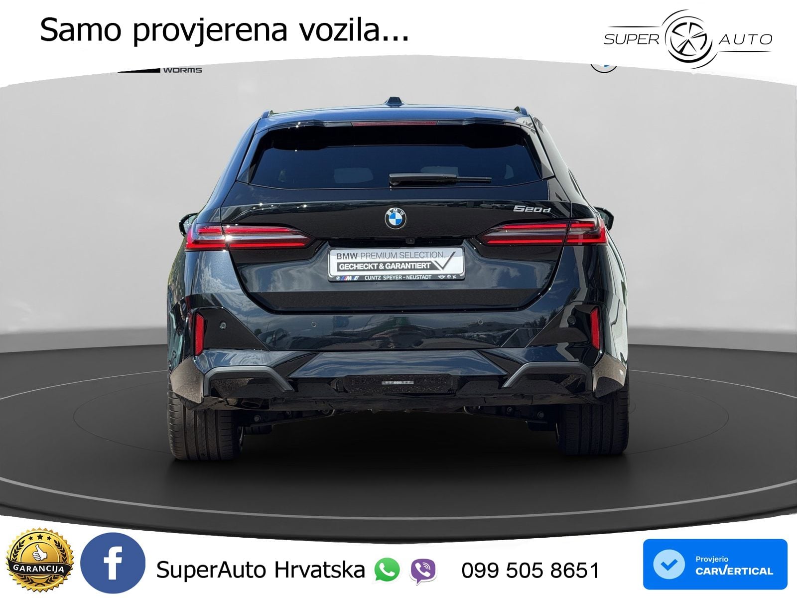 BMW 520d Touring (197 KS) Steptronic M Sport ACC+HEAD+4xGR SJED+360+PANO