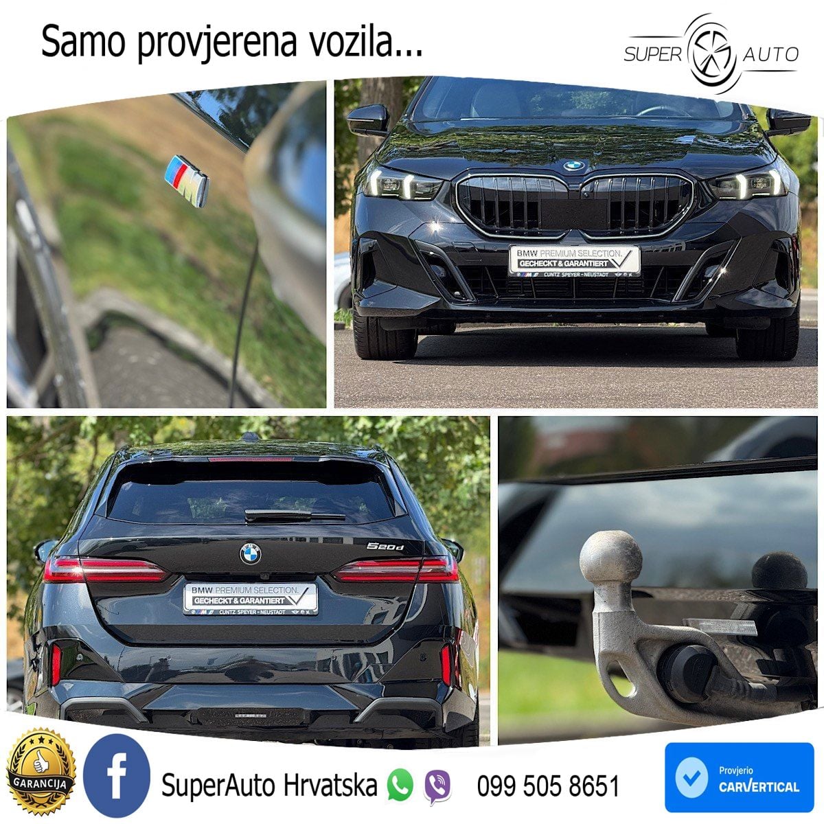 BMW 520d Touring (197 KS) Steptronic M Sport ACC+HEAD+4xGR SJED+360+PANO