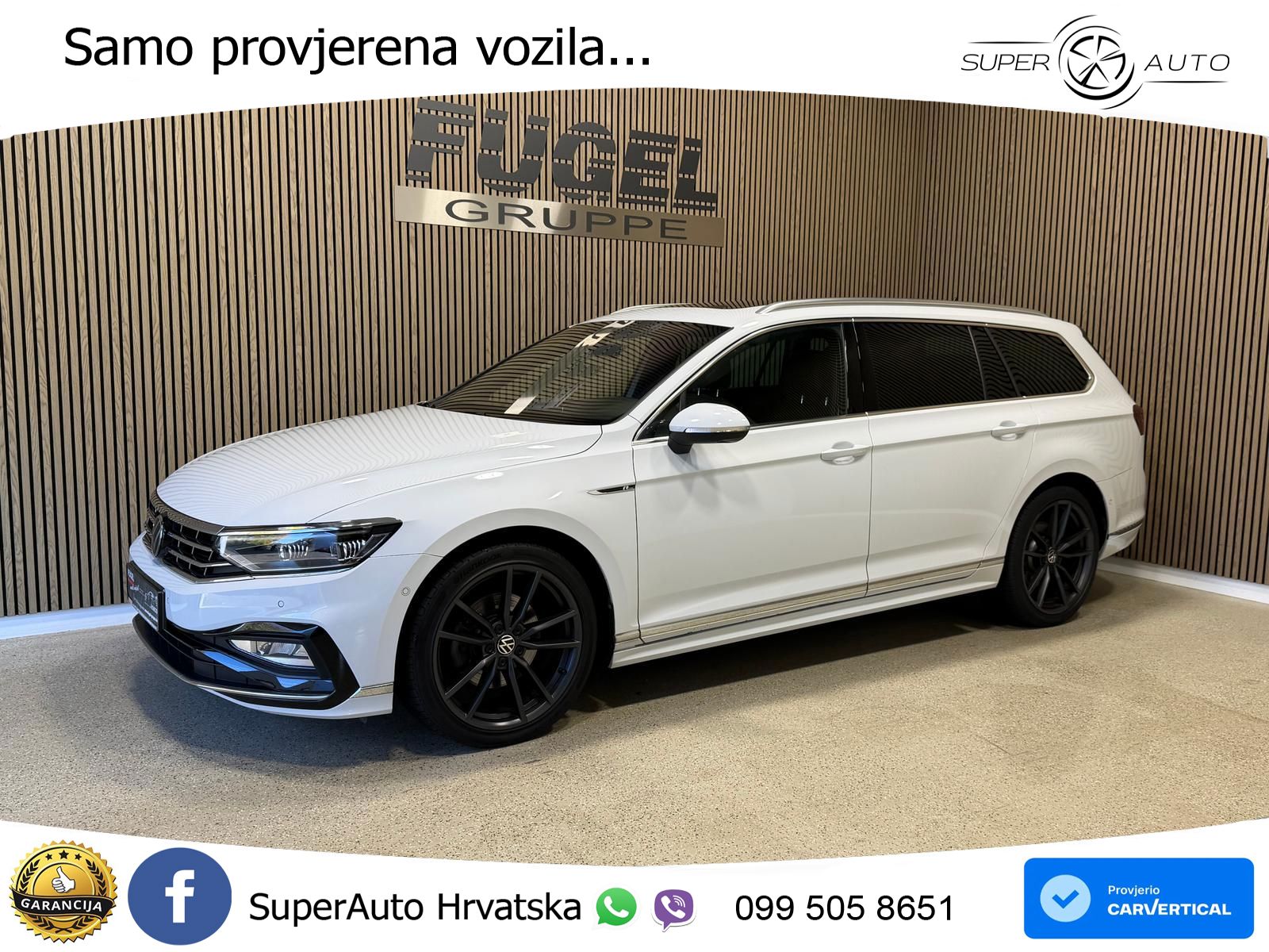 Volkswagen Passat Variant 2.0 TDI (200 KS) 4MOTION DSG R-Line ACC+GR SJED+360+PANO
